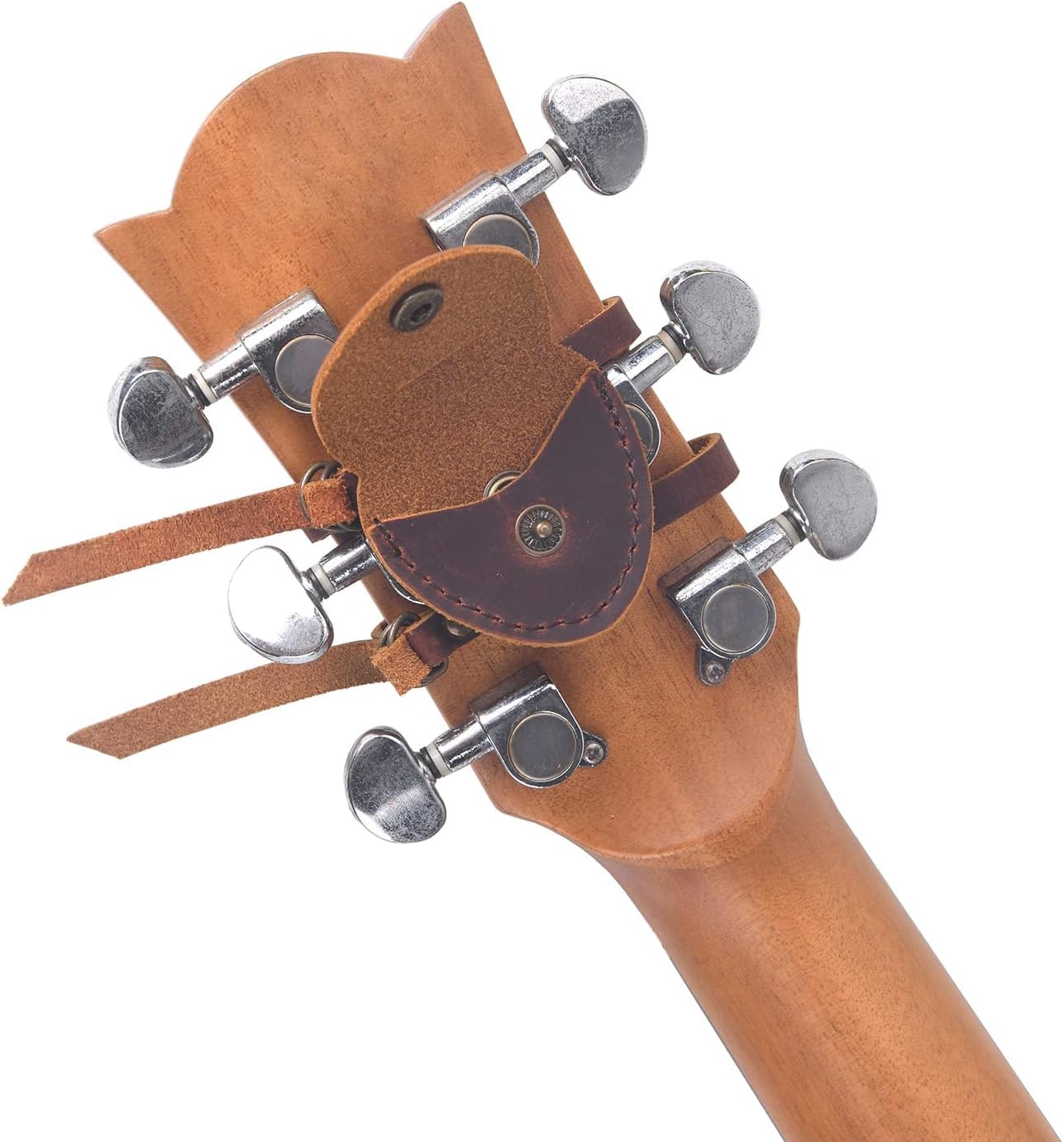 Thumbnail 5 de BSWAN Gitarrenplektren-Halter – abnehmbar, Leder, mit Schultergurt, für Gitarrenliebhaber und Väter