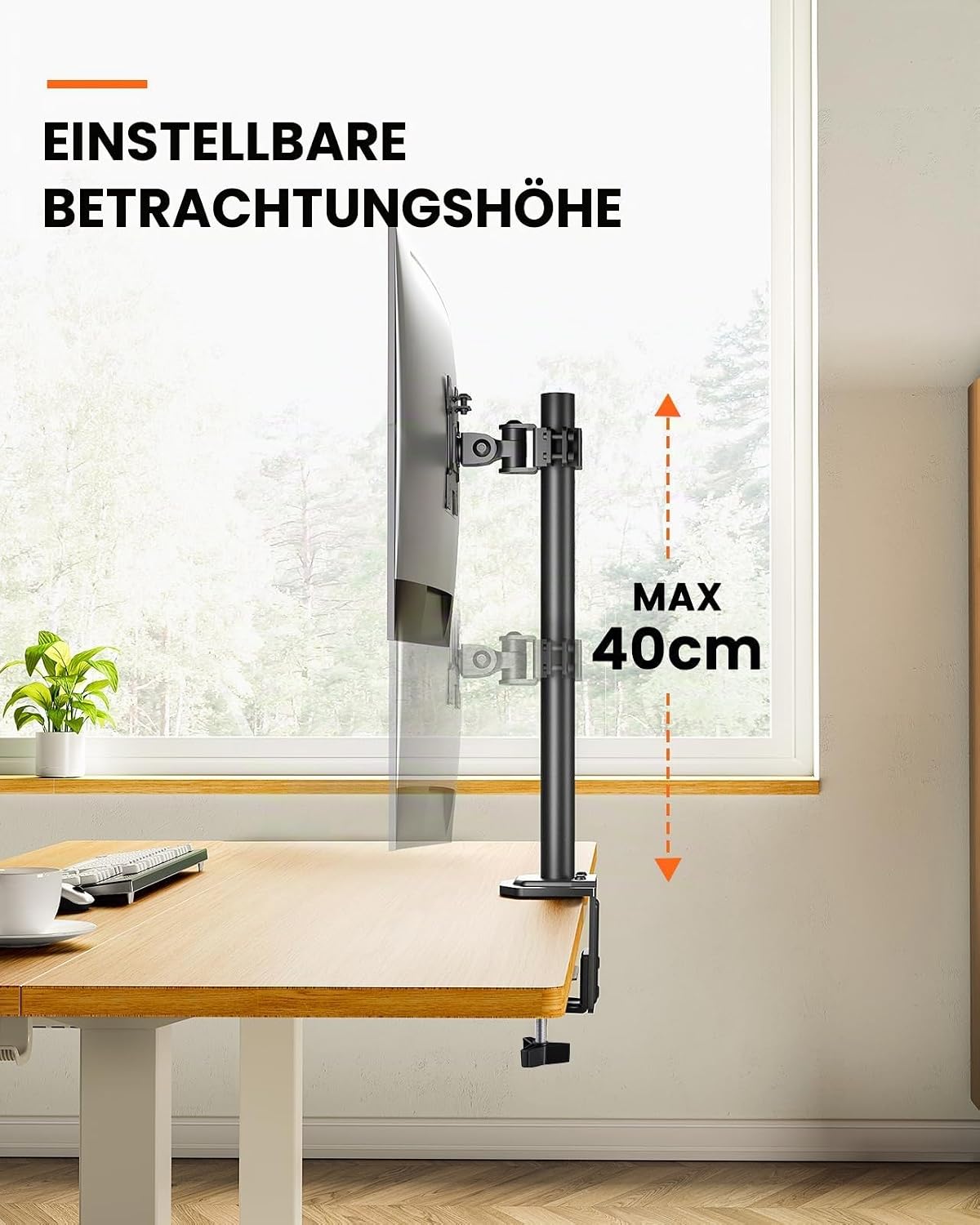 Thumbnail 4 de ErGear Monitor Halterung 8 kg für 13–32 Zoll