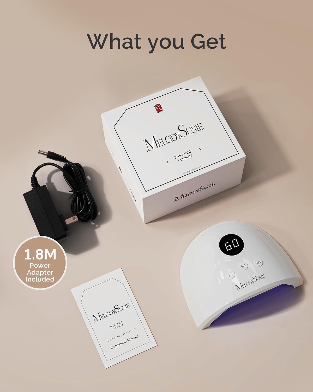 Thumbnail 6 de MelodySusie Plus30F UV LED Nail Lamp 36W ๐