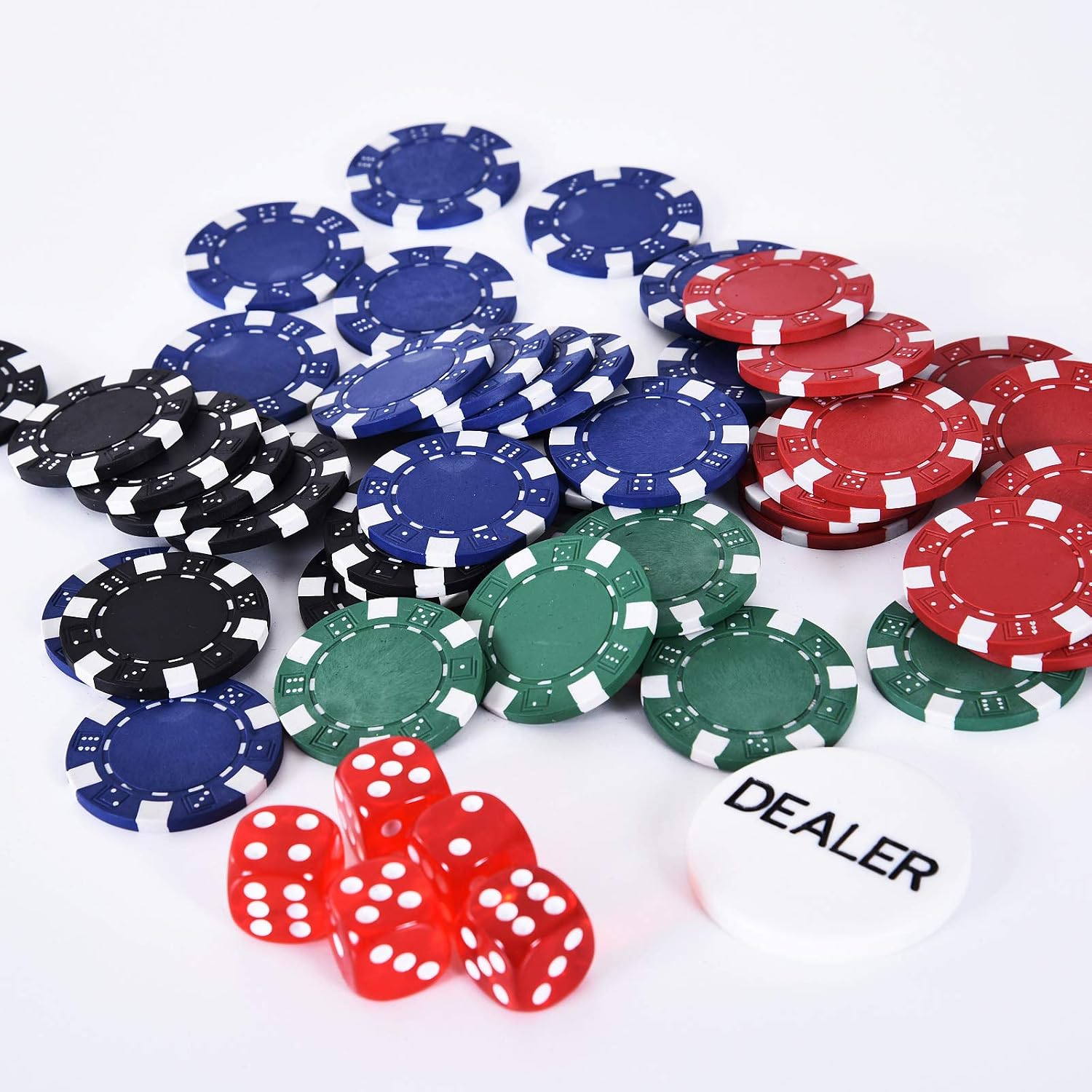 Thumbnail 5 de HOMCOM Maletín de Poker de Aluminio 200 Fichas