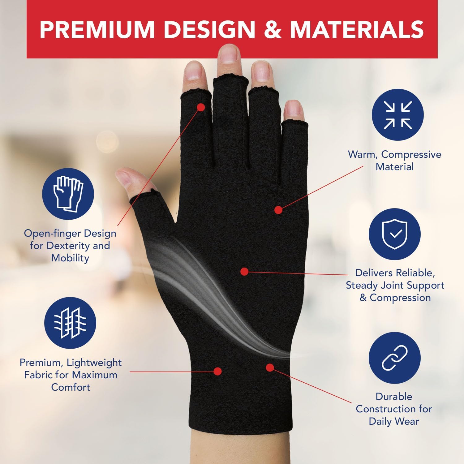 Detalle 2 de Dr. Arthritis Arthritis Gloves