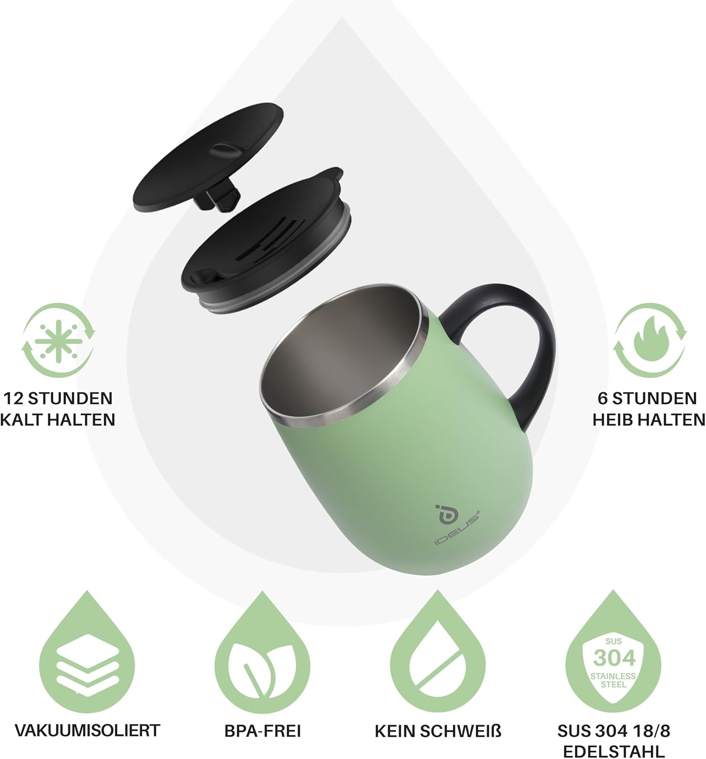 Detalle 2 de Ideus Kaffeebecher 470 ml