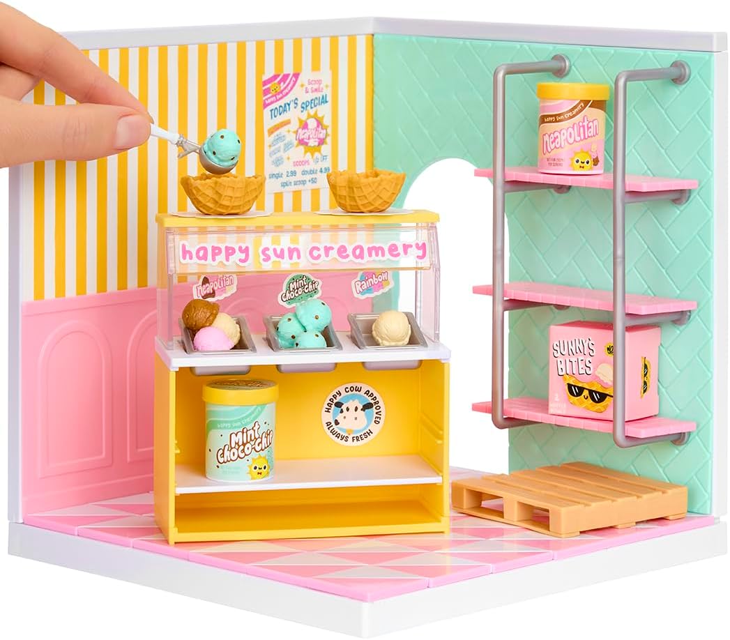 Detalle de MGA'S Miniverse Make It Mini Spaces, Ice Cream Shop