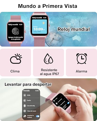 Thumbnail 6 de KALINCO Smartwatch 1.85” avec suivi du sommeil