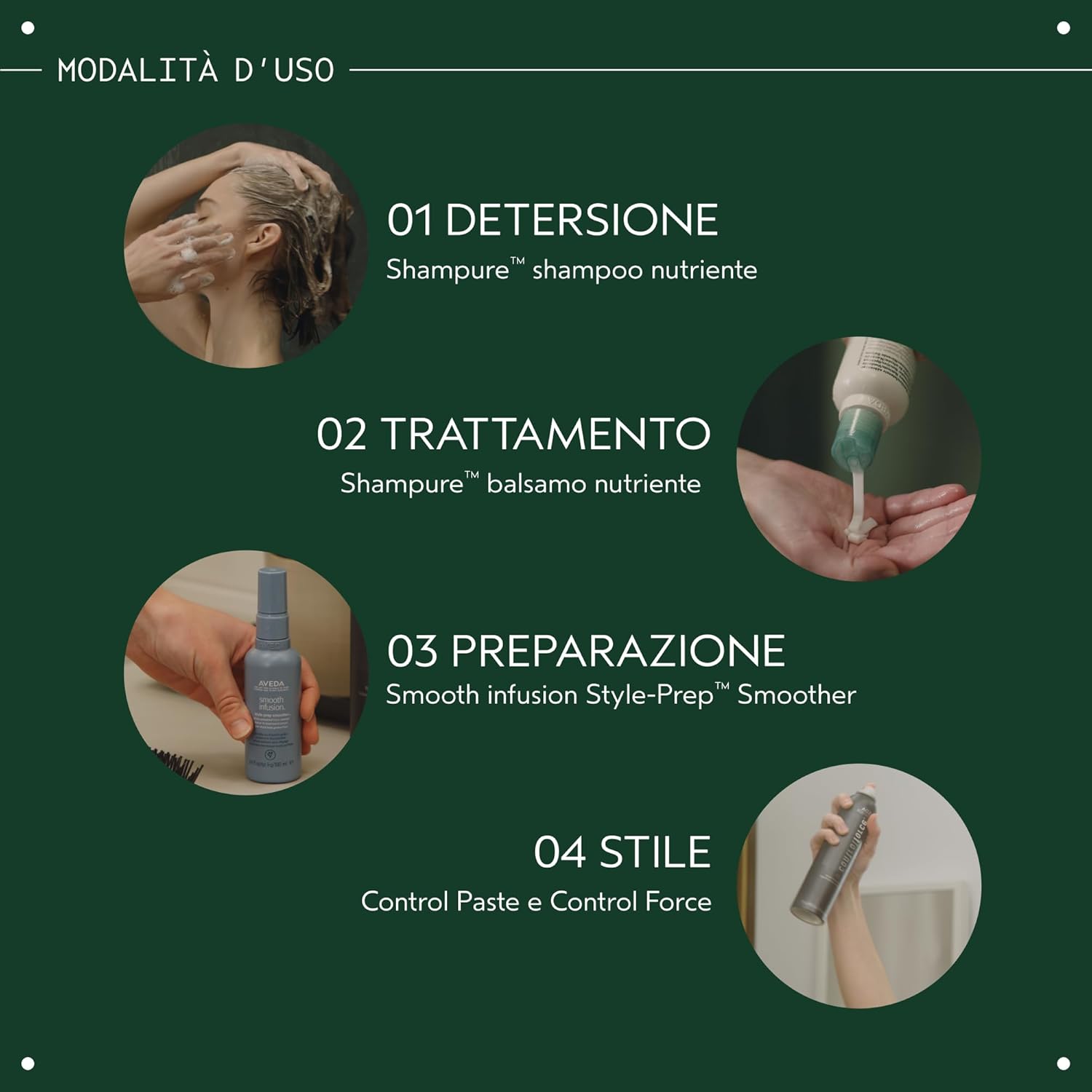 Detalle 2 de Aveda Smooth Infusion Style-Prep Smoother: Siero anti-crespo senza risciacquo (100 ml)