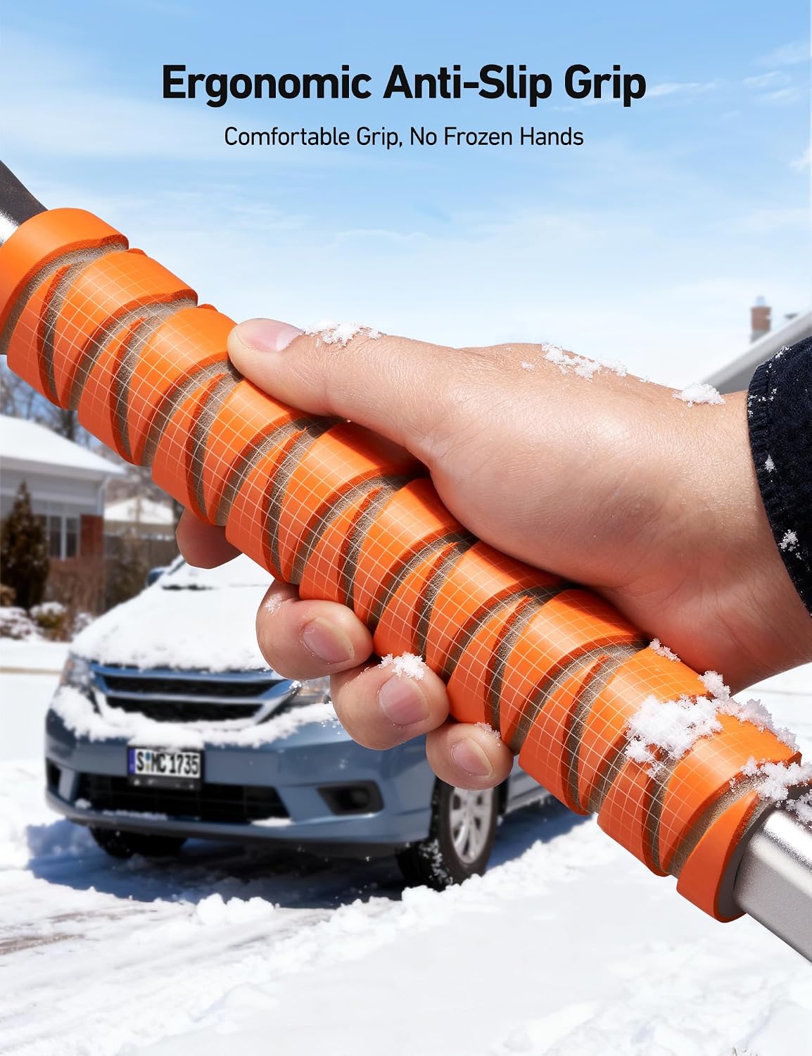Thumbnail 6 de AstroAI 47.2-inch Ice Scraper with Extending Handle