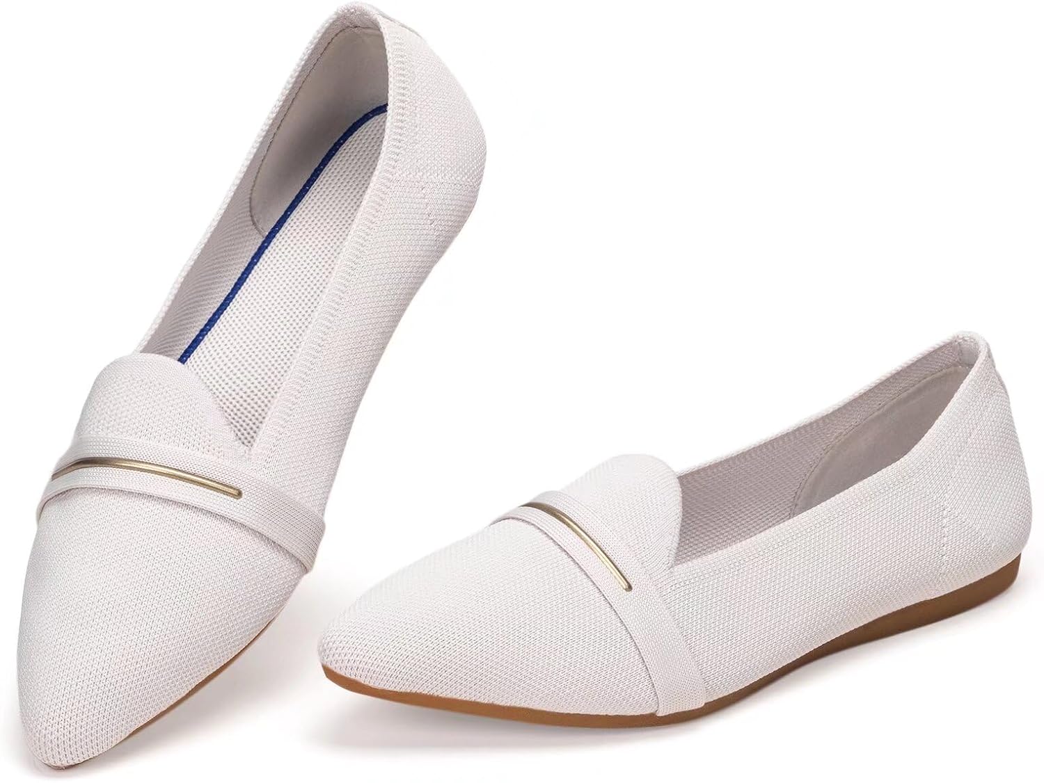 Detalle de Frank Mully Women's Knit Loafer Flats