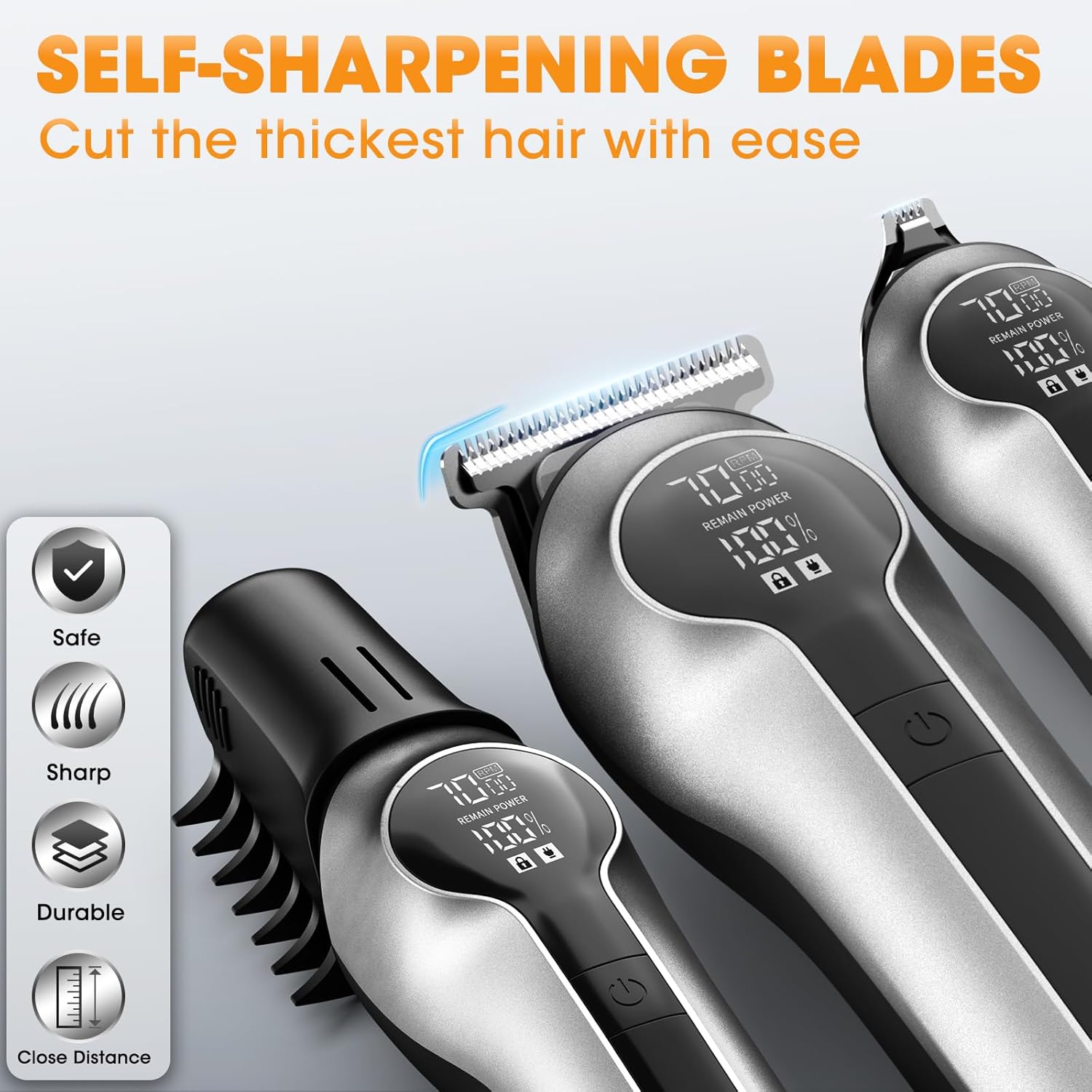 Thumbnail 5 de Wolf Mind 14-in-1 Beard Trimmer 90min