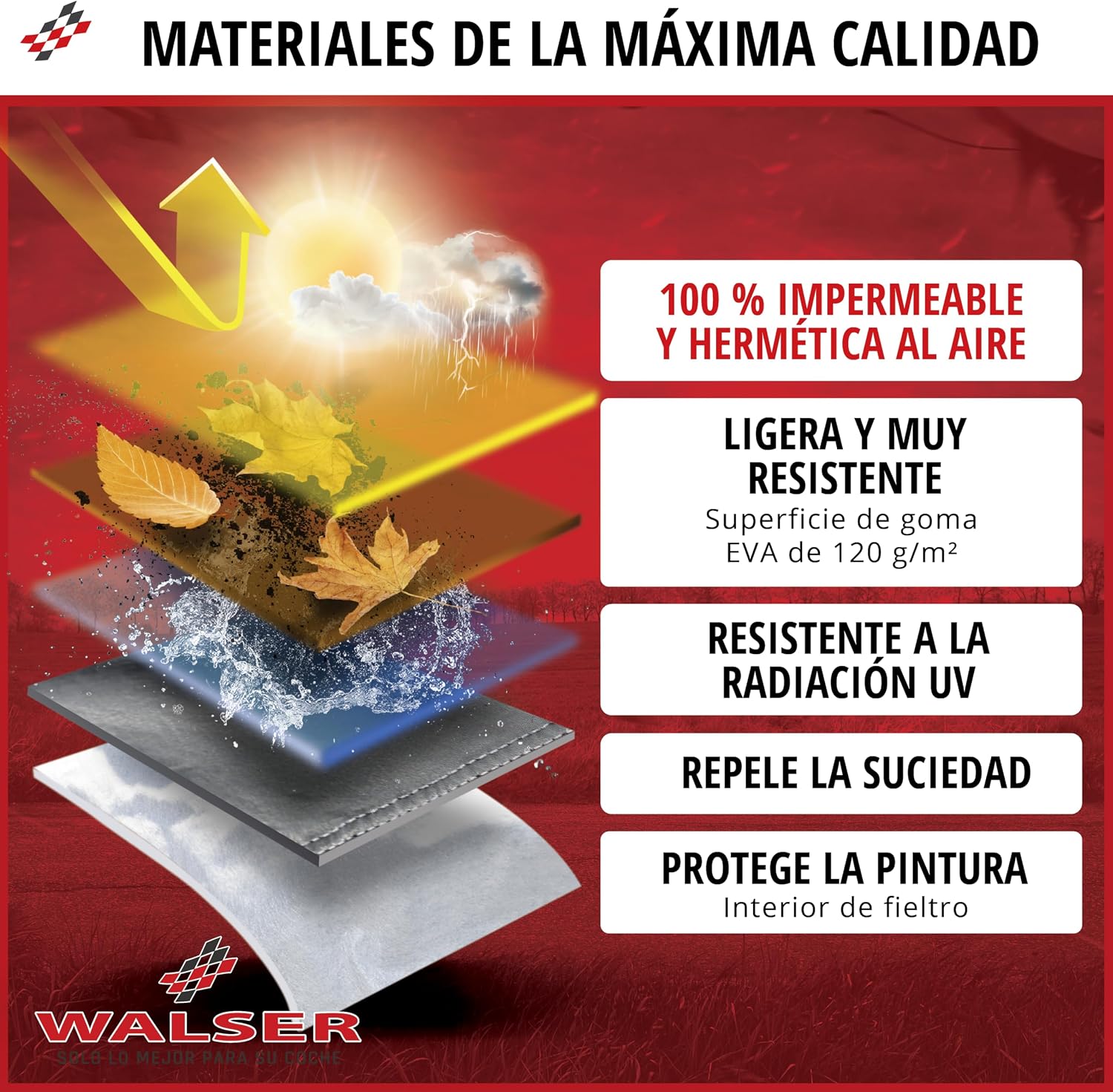 Thumbnail 3 de Walser Lona Moto All Weather XL 255x110x135