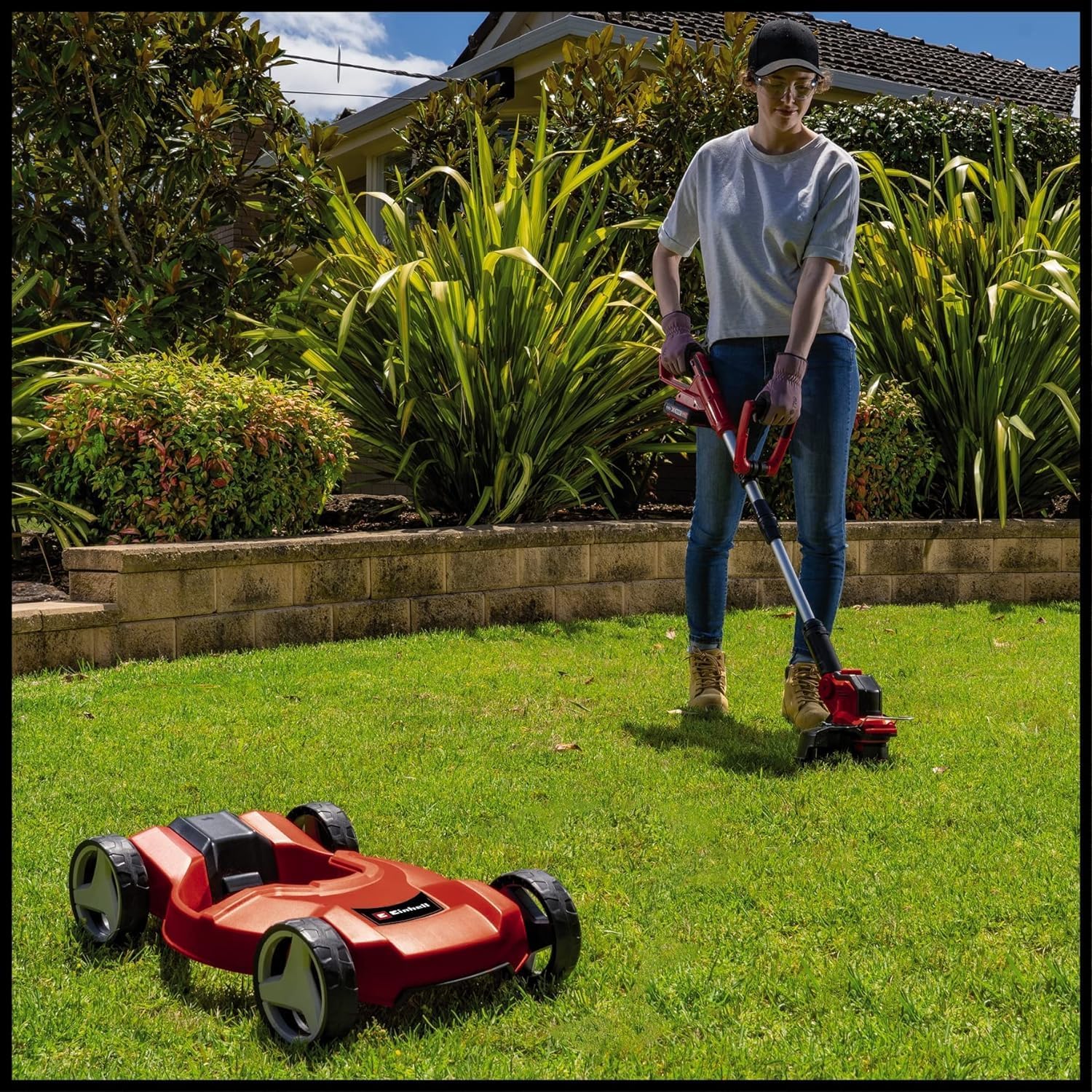 Thumbnail 6 de Einhell GE-CT 18/28 Li TC Solo sans Batterie ni Chargeur – Coupe-bordures Power X-Change 28 cm