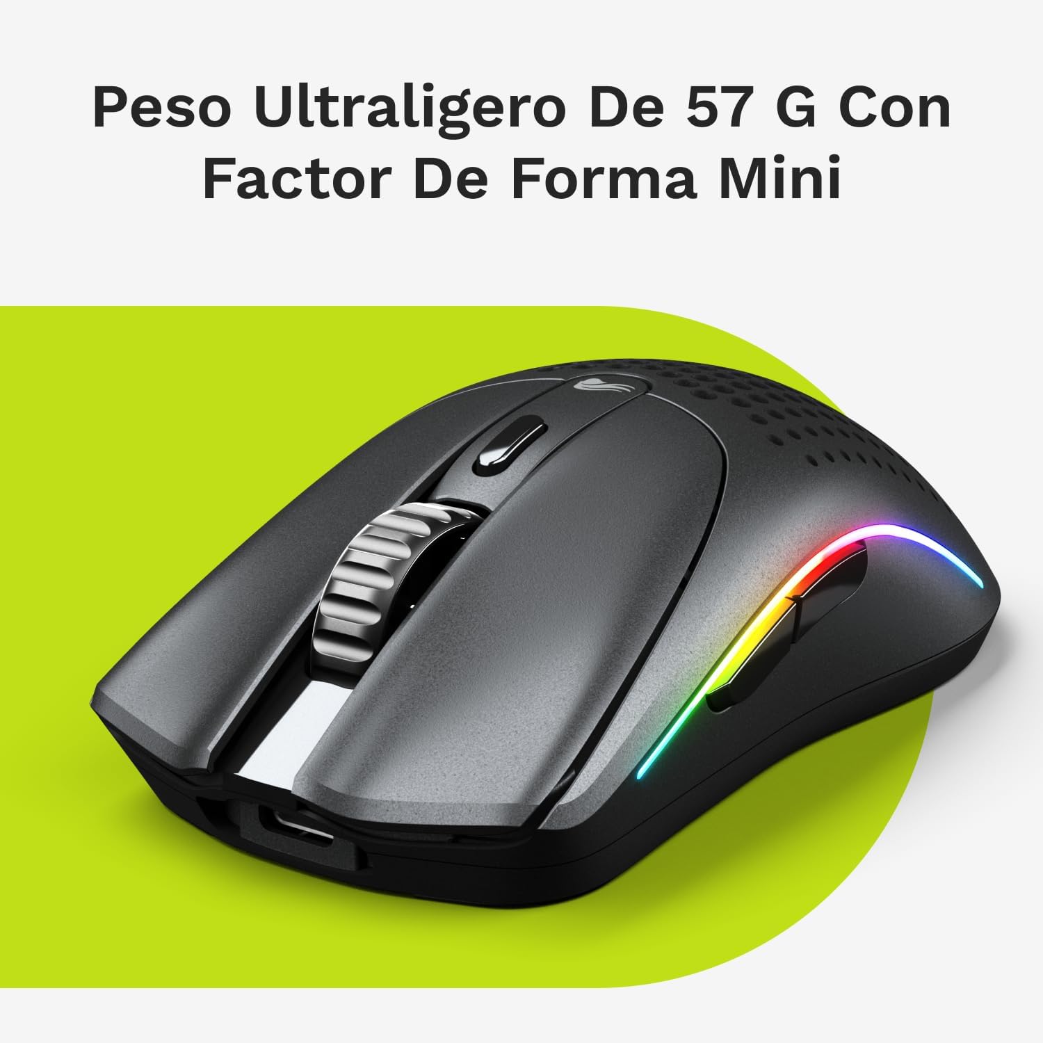 Thumbnail 2 de Glorious Model O 2 Mini Ratón Gaming Inalámbrico 🎮 Ultra Ligero