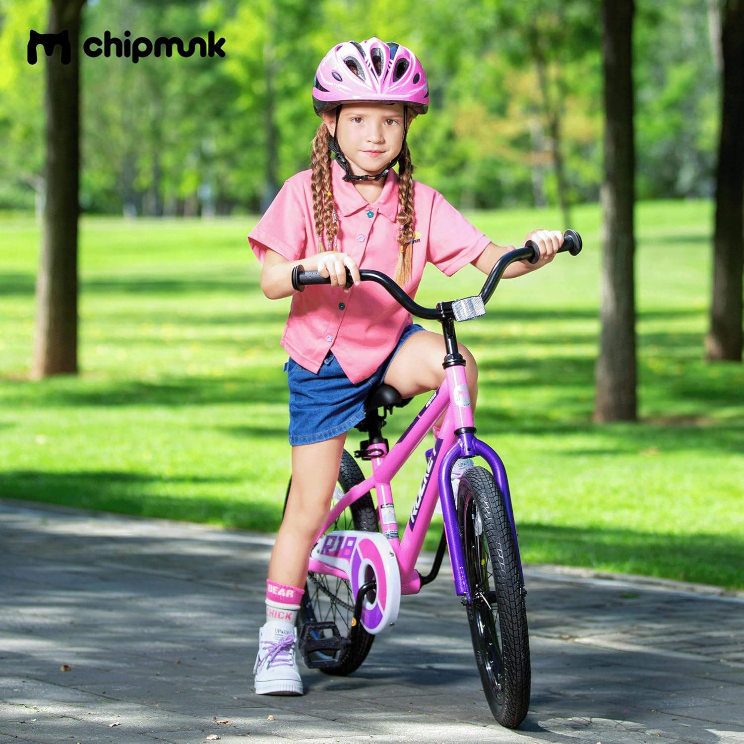 Thumbnail 3 de Chipmunk Kids Bike (12, 14, 16, 18 Inch) with Training Wheels for Ages 3–10