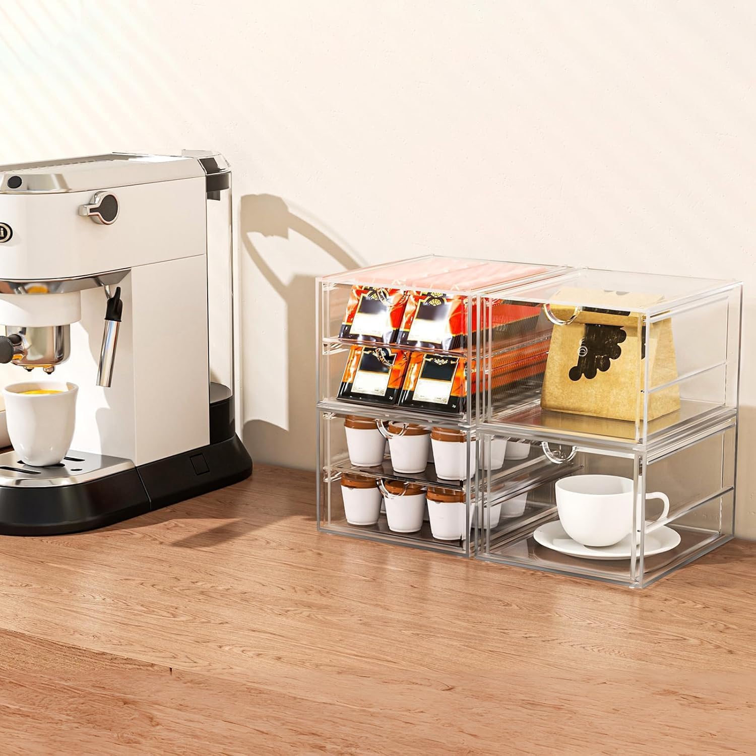 Detalle 2 de StowBin Schreibtisch-Organizer 6‑Schubladen