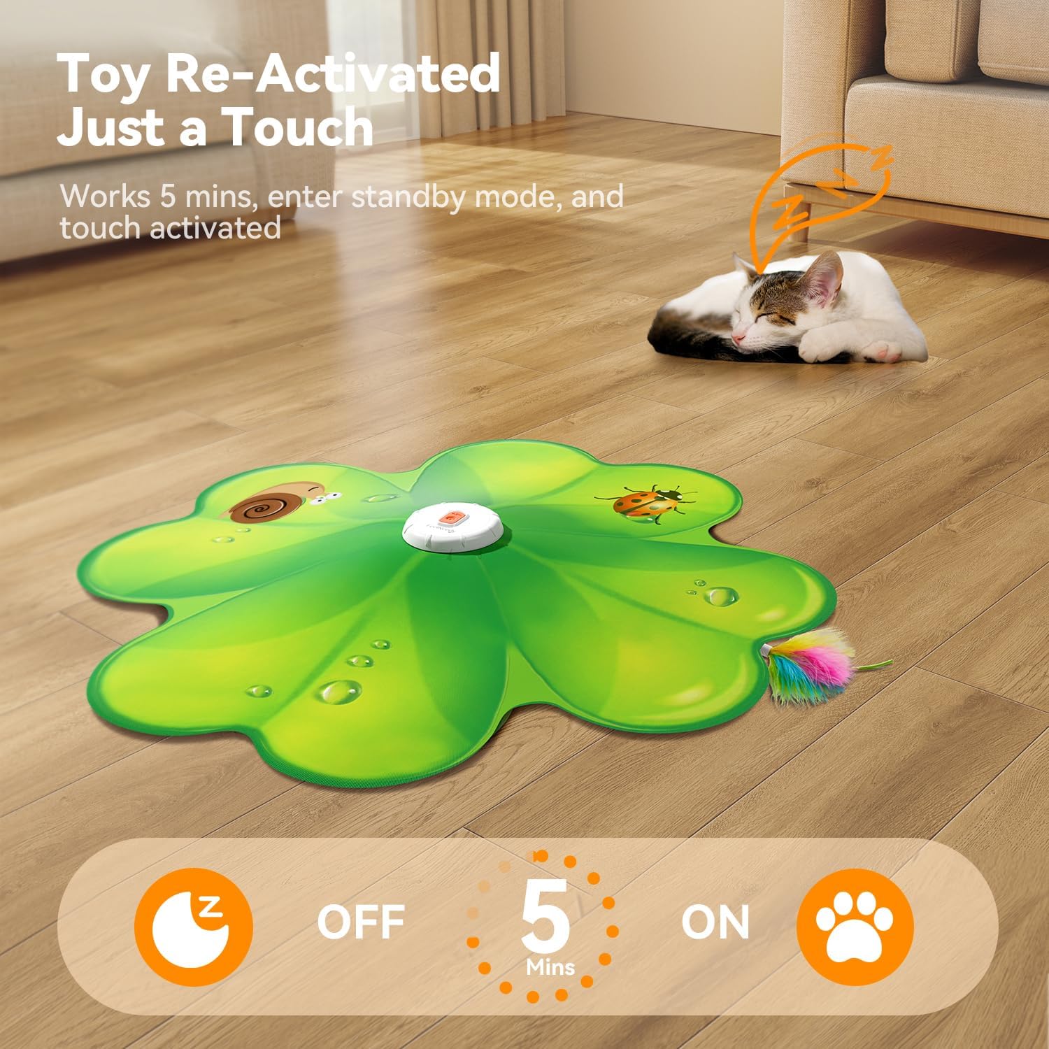 Detalle de FEELNEEDY interactive cat toy LED red dot