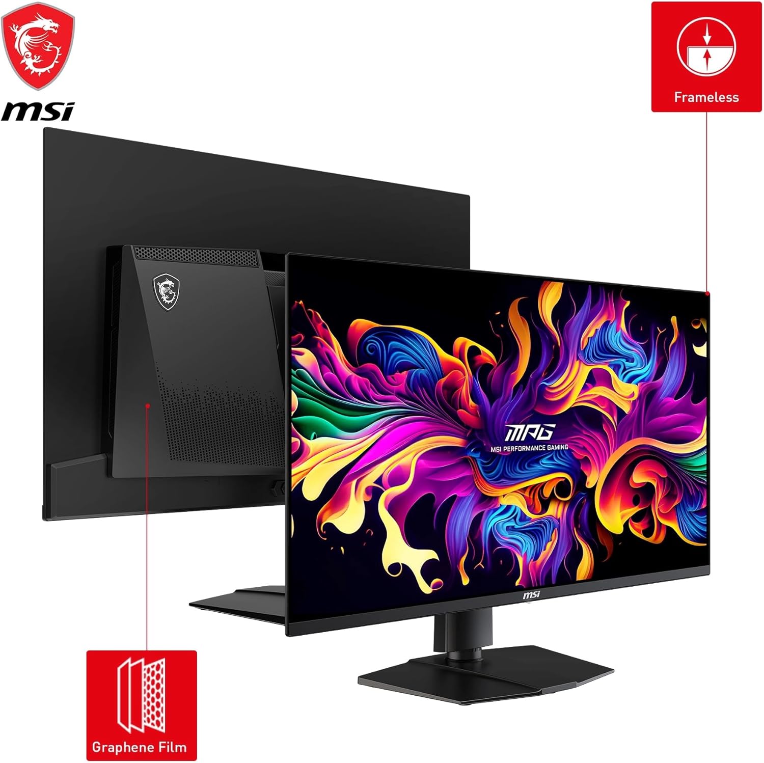 Thumbnail 2 de MSI MAG 321UPX QD-OLED Monitor 31,5 Zoll