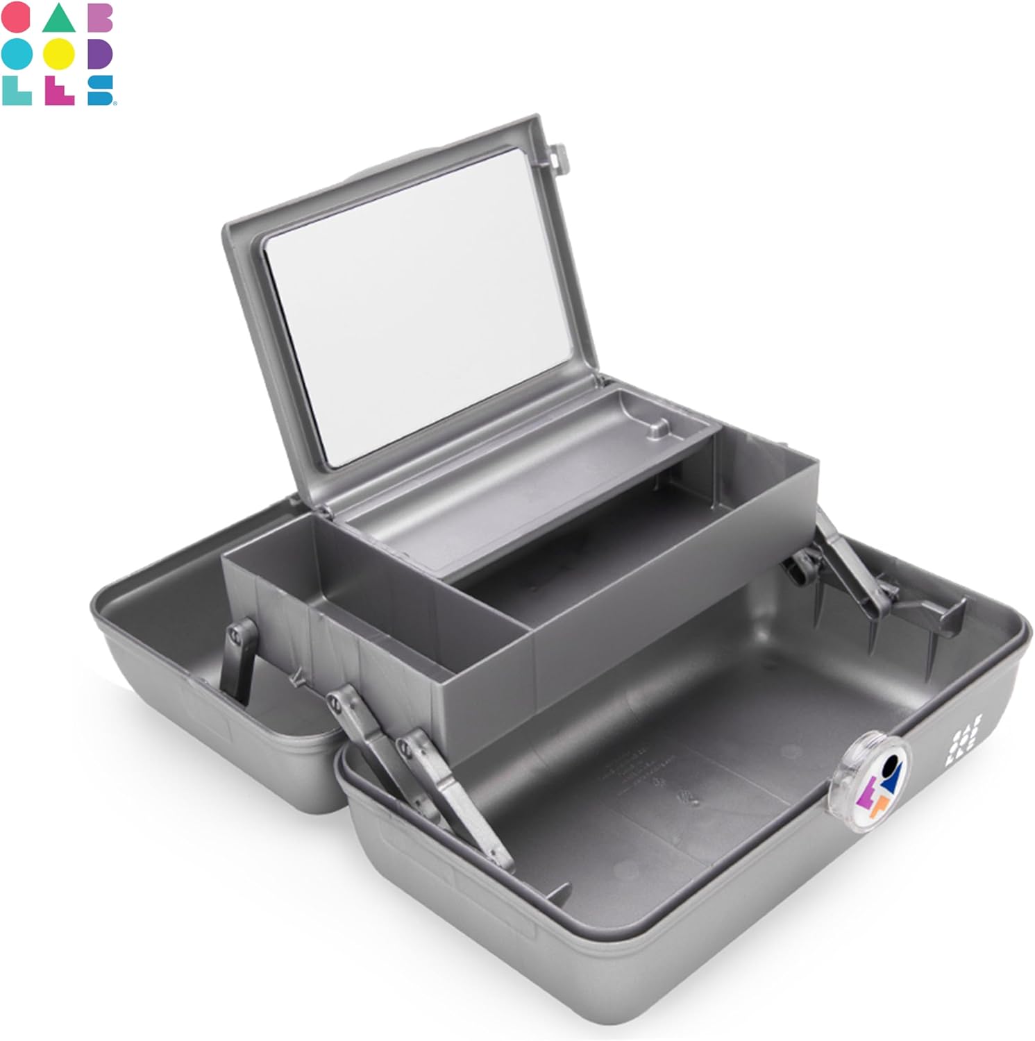 Thumbnail 6 de Caboodles On-The-Go Girl Organiseur de Maquillage — Plastique Dur, Miroir Intégré et Fermeture Sécurisée