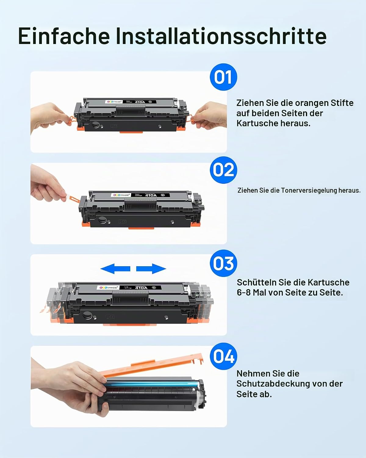 Thumbnail 6 de GPC IMAGE 410A Toner 4er-Pack für HP