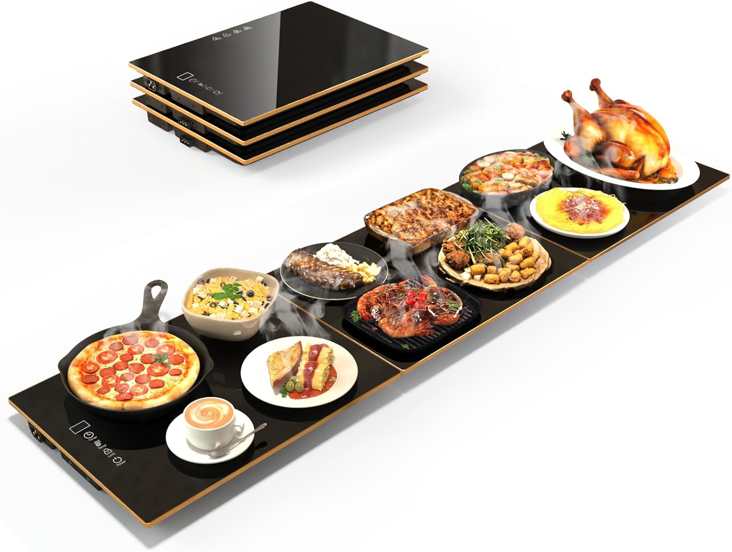 CedarAce 47x12 Food Warmer Tray 🍽
