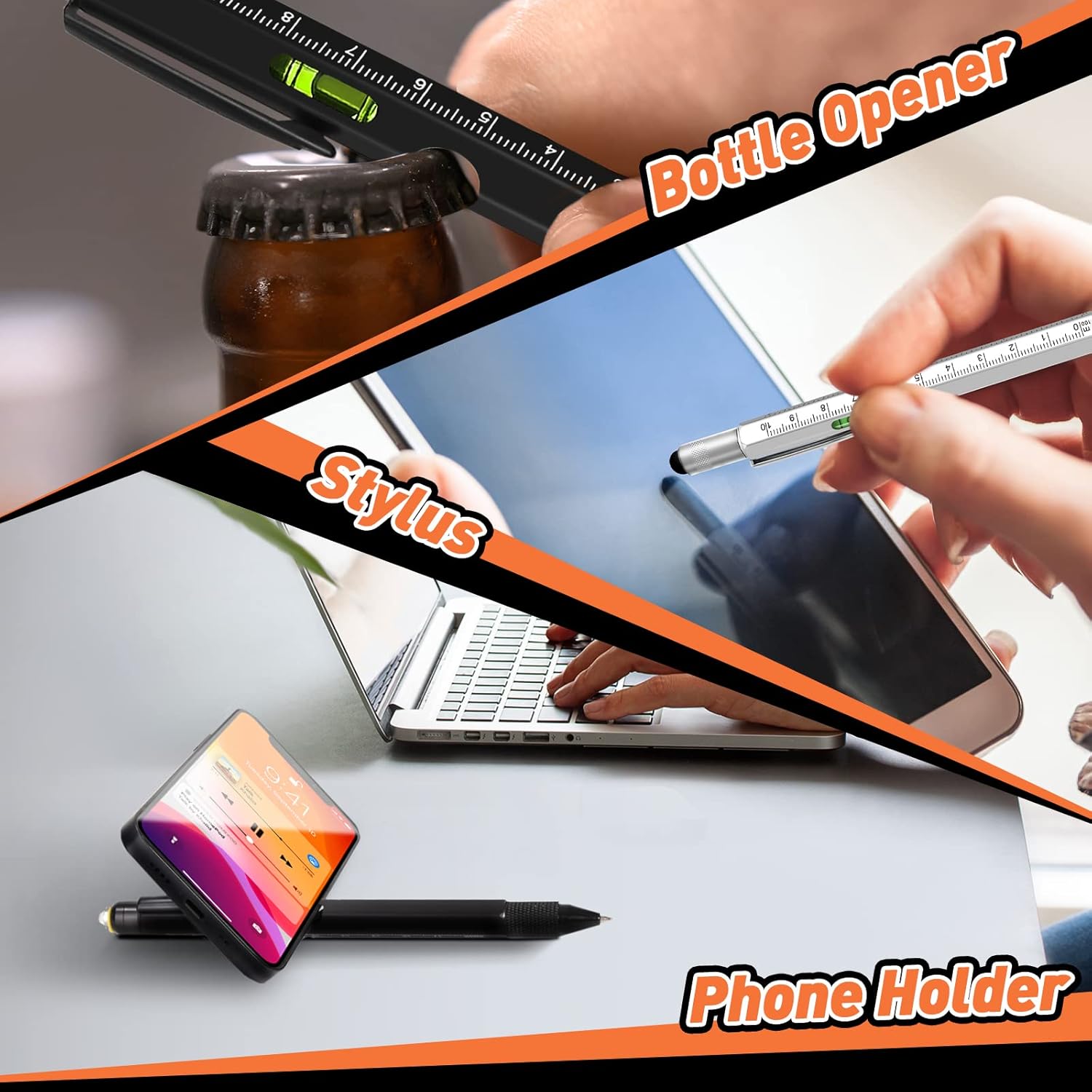 Thumbnail 6 de KEZKALS 9‑in‑1 Kugelschreiber Set – 2er Pack