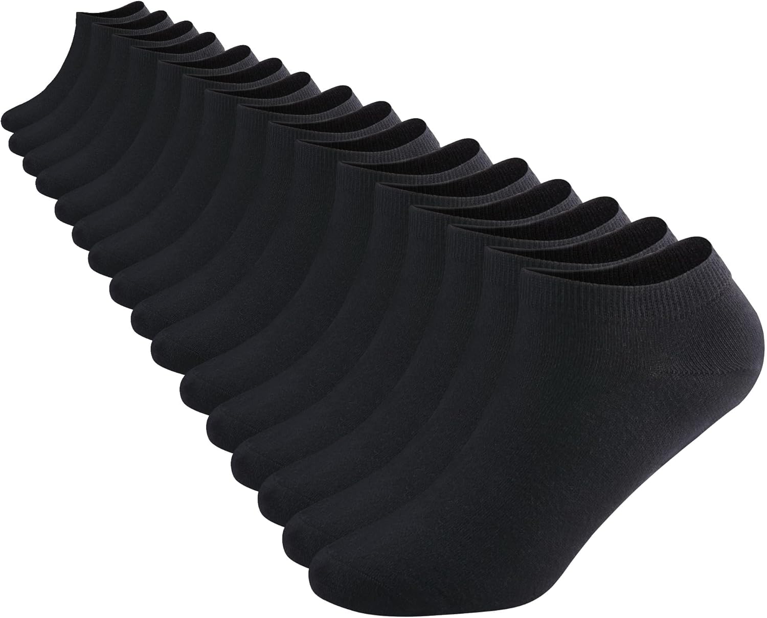 Detalle de DarkCom 8 Pairs Ankle Socks (Women & Men) – Cotton Trainer Socks, EU 36–41