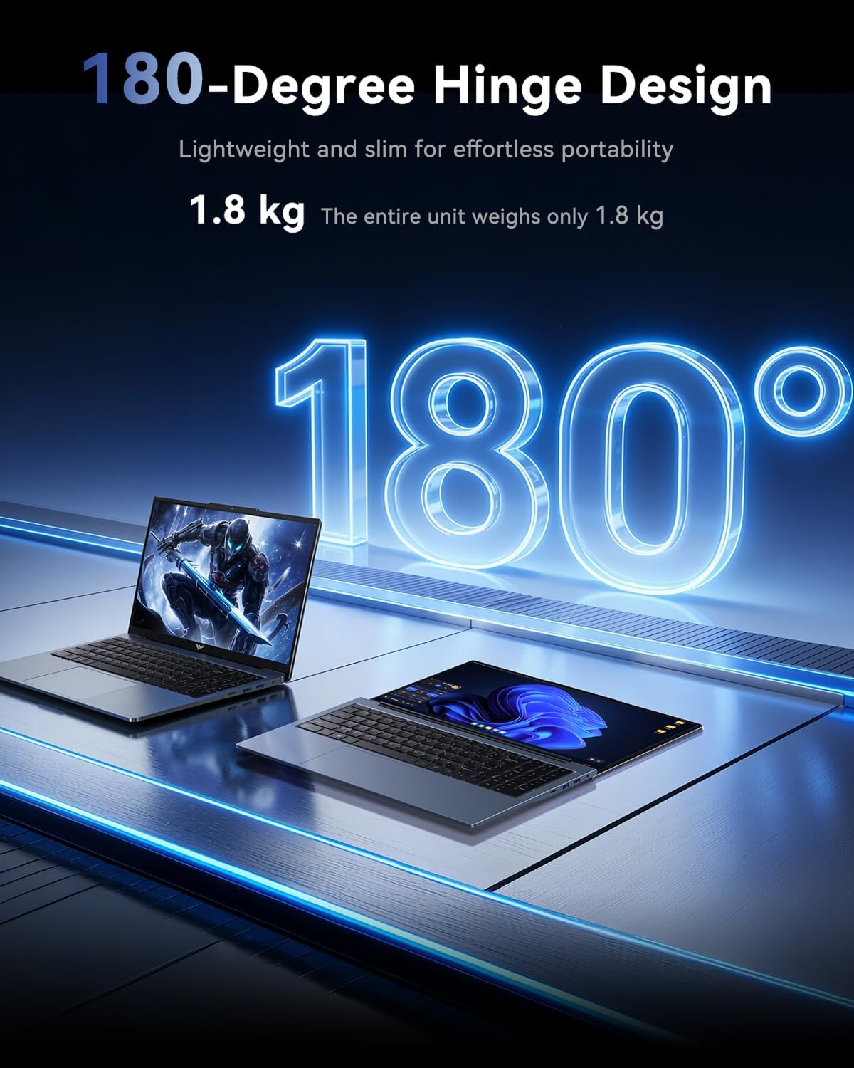Thumbnail 5 de MALLRACE 15.6-inch Windows 11 Laptop w/ Intel i5-12600H — Solid all-around performer for students and professionals
