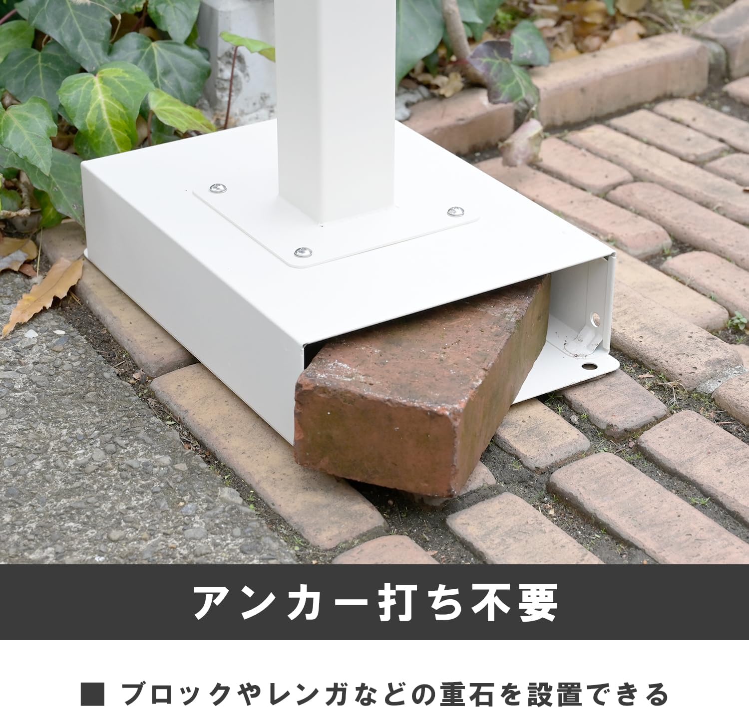 Thumbnail 6 de 山善 YTX0055-1 置き型郵便ポスト A4対応・ダイヤル錠・防雨設計 ブラック/木目調