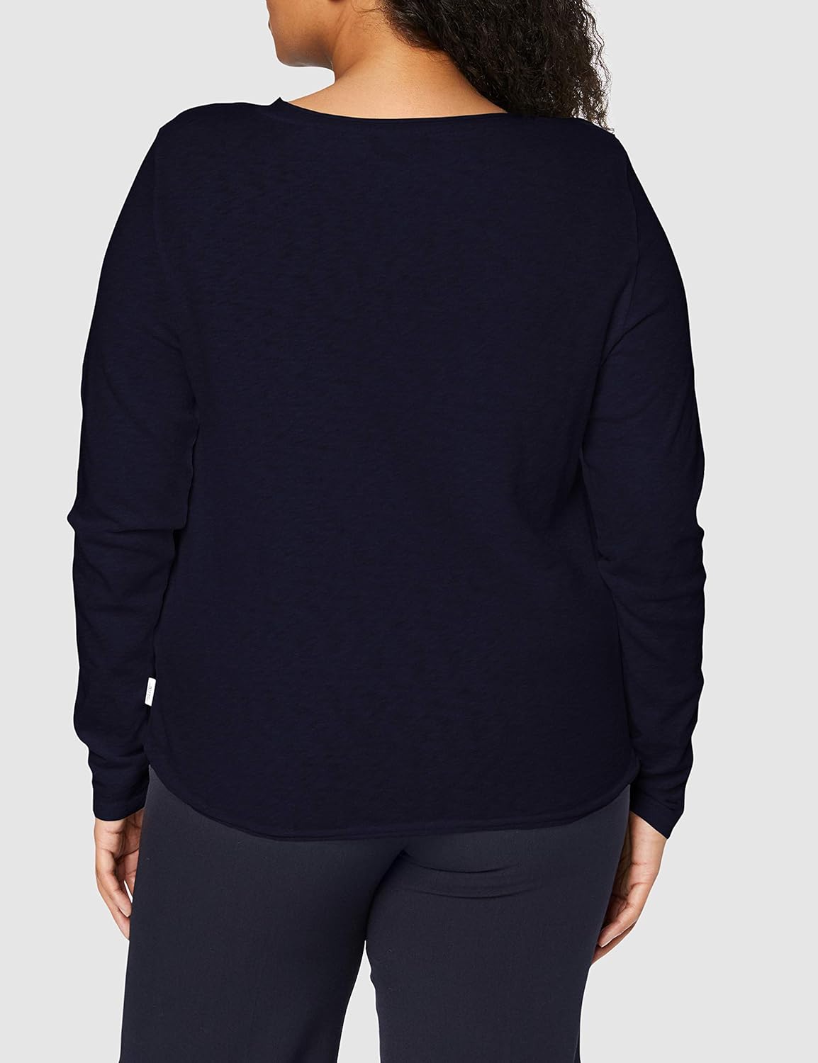 Thumbnail 4 de Marc O’Polo Damen Langarmshirt aus Bio-Baumwolle mit Logo im Regular Fit