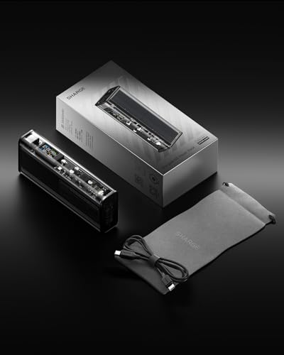 Detalle 2 de SHARGEEK 140 Power Bank: Batterie Externe 20000mAh, Écran Intelligent et Charge Ultra-Rapide 140W