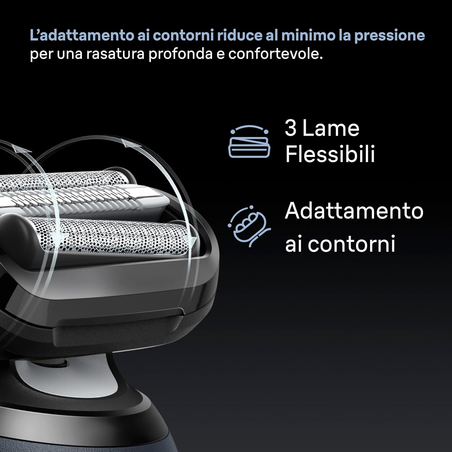 Detalle de Braun Serie 6 64B testina originale