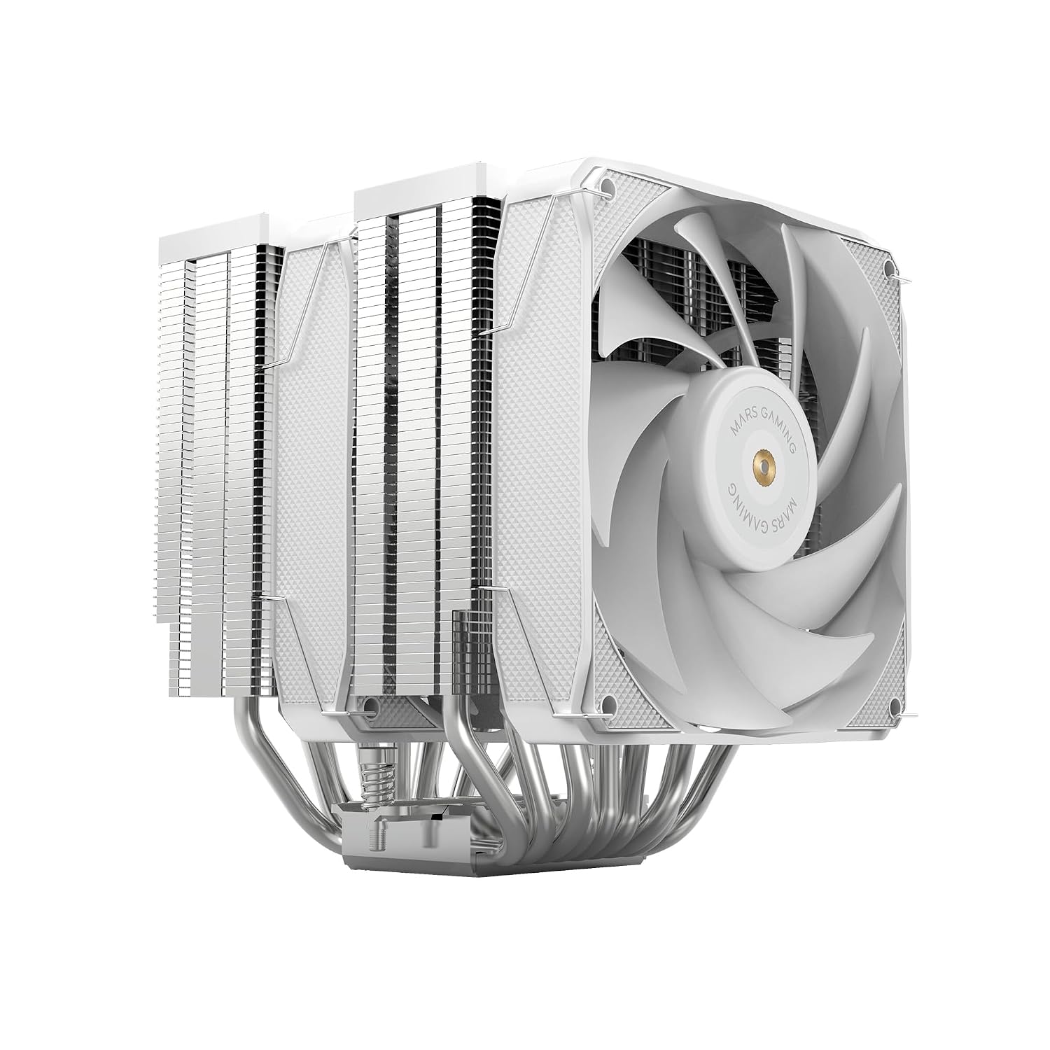 Thumbnail 6 de Mars Gaming MCPU-XU6, dwuwieżowe chłodzenie CPU, 6 rurek cieplnych i 2 wentylatory 120 mm