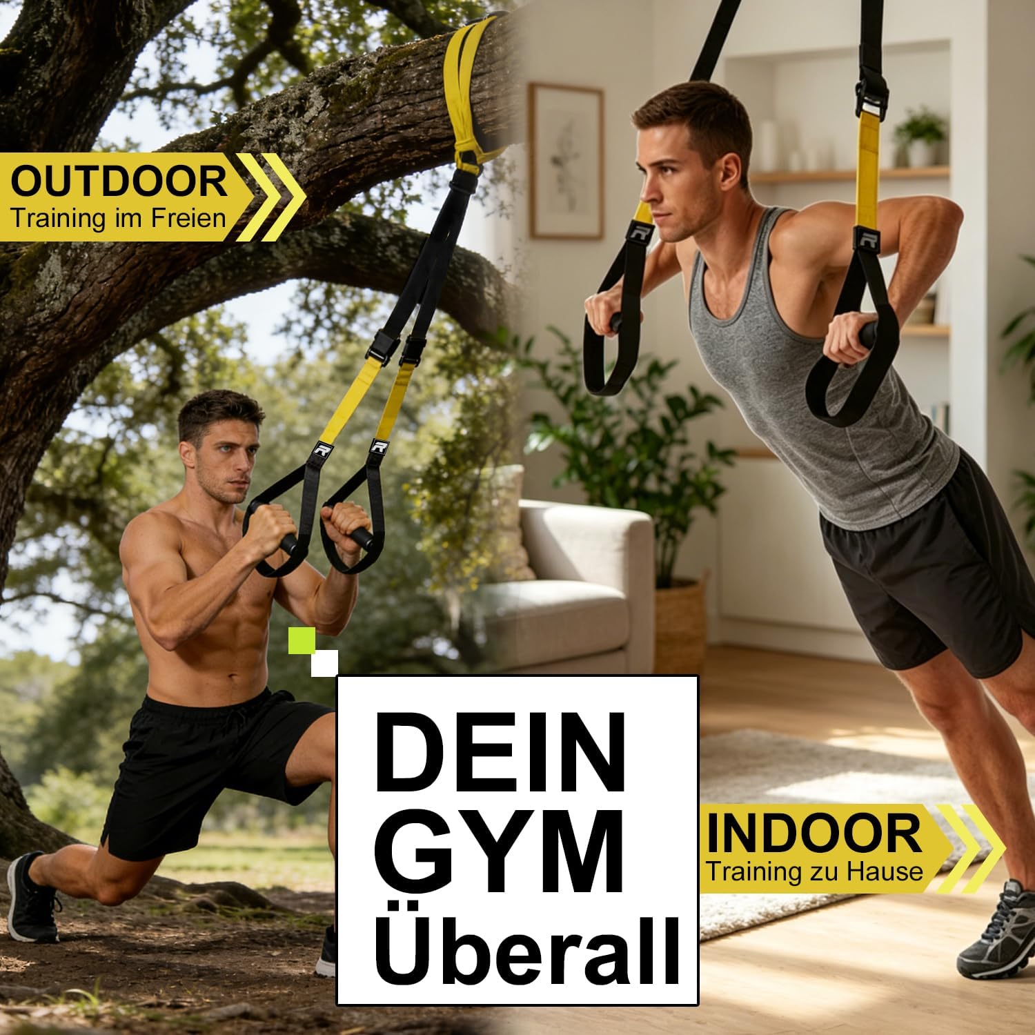 Thumbnail 6 de RHINOSPORT Schlingentrainer Sling Trainer Set