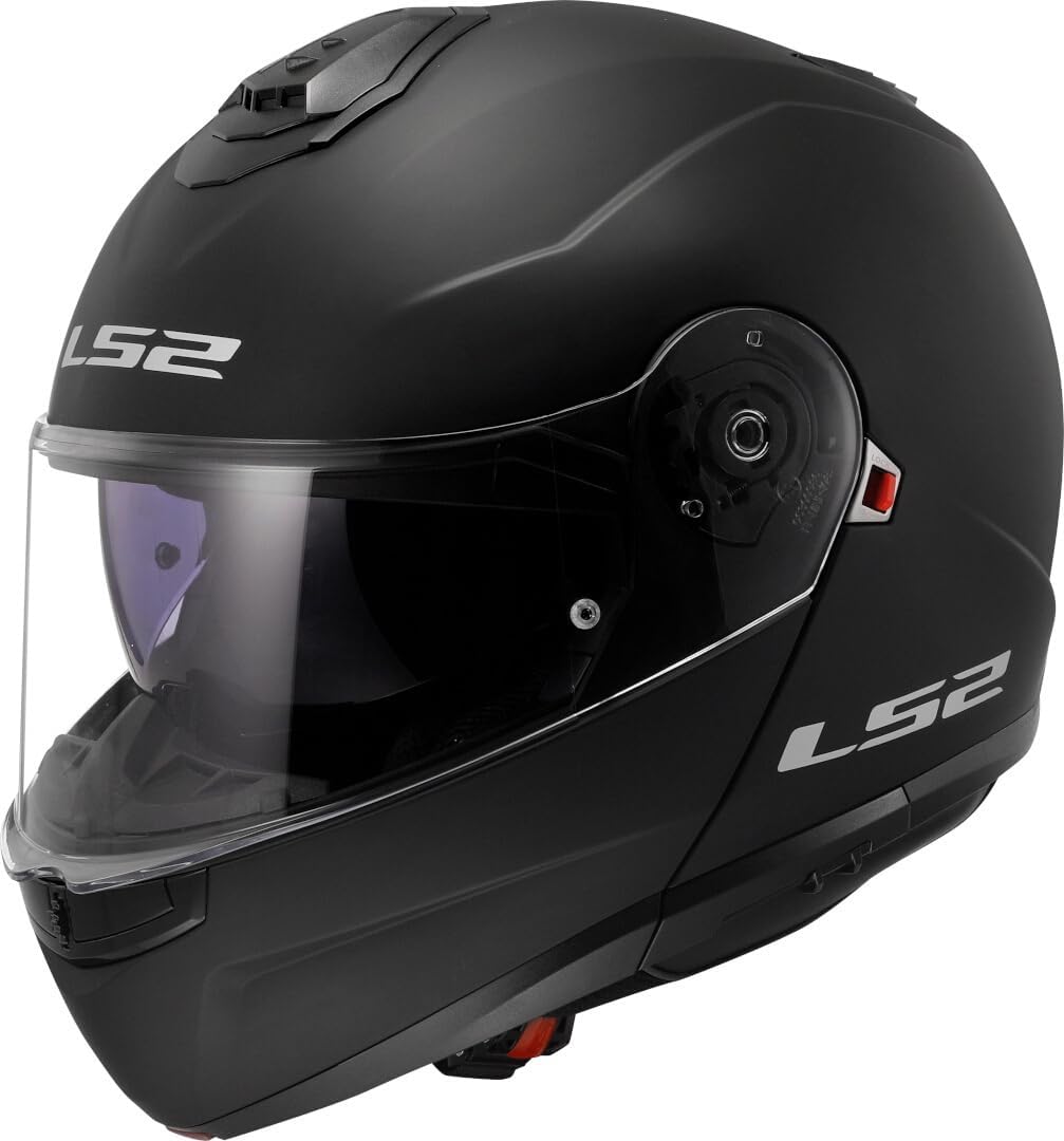 Thumbnail 1 de LS2 STROBE II Modulare Matt Black XXXL: Sicurezza, Comfort e Versatilità