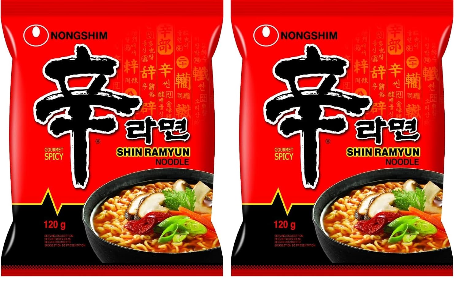 Detalle de Nong Shim Shin Ramyun Instant Nudeln – 120 g