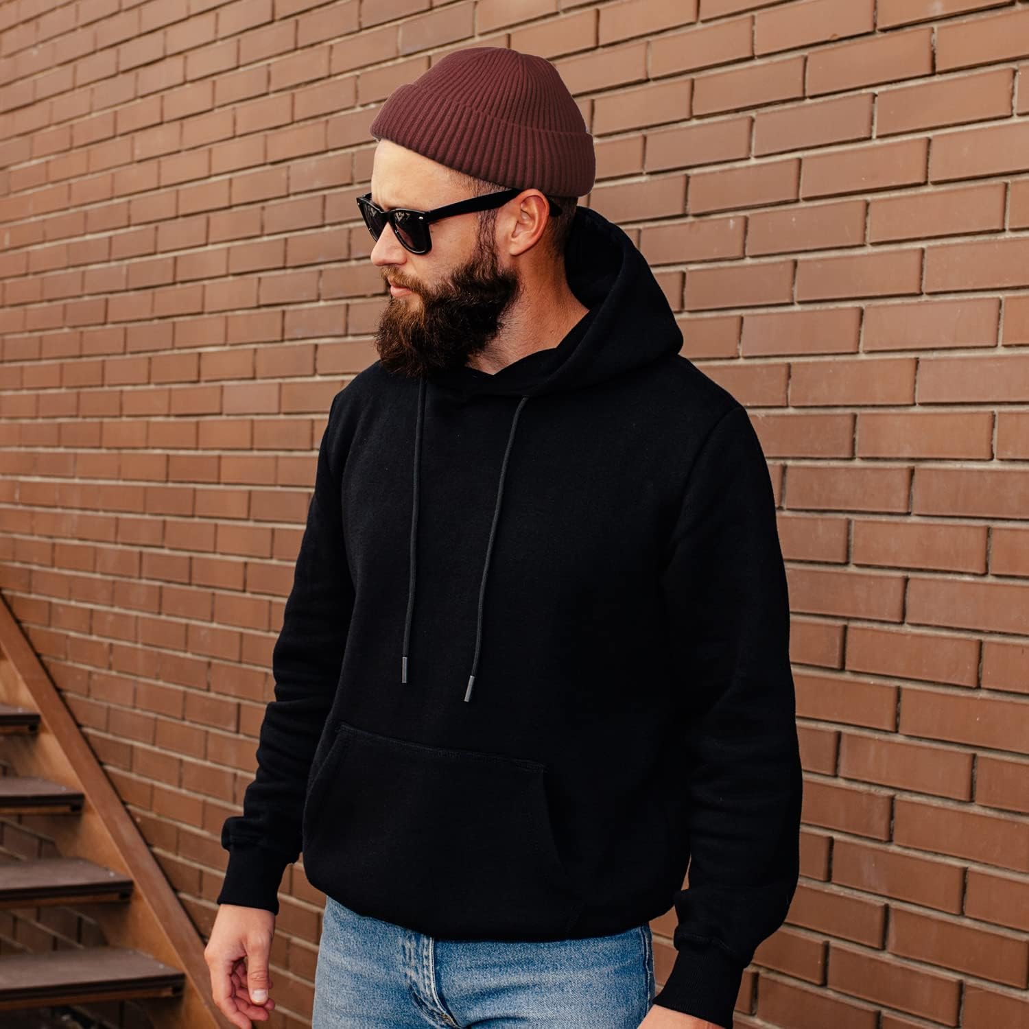 Detalle de ROYBENS Fisherman Beanie, Wool Blend