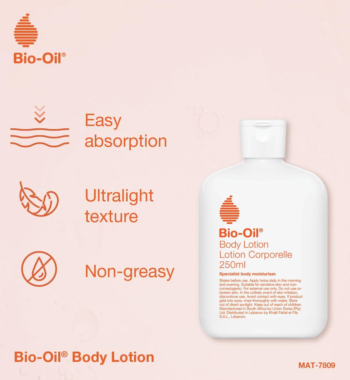 Thumbnail 3 de Bio Oil Body Lotion 175ml Ultra Light