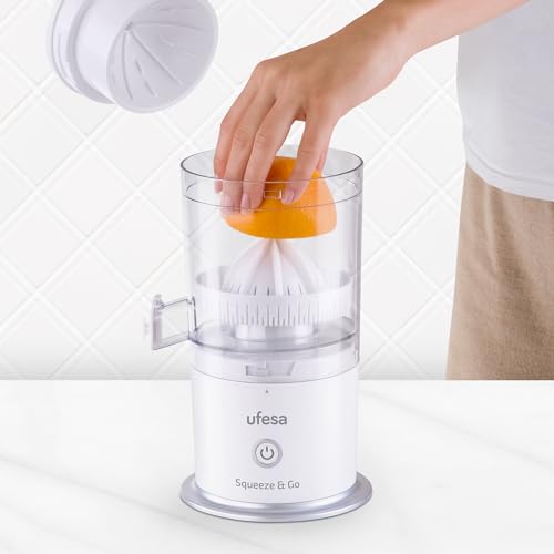 Thumbnail 6 de Ufesa Squeeze & Go White 🥤 Exprimidor Inalámbrico Portátil