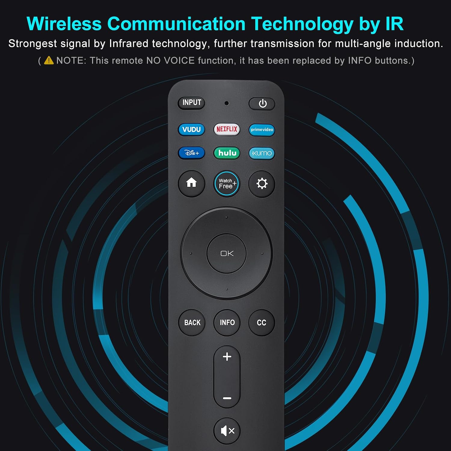 Detalle de XRT260 Universal Remote 50 ft range