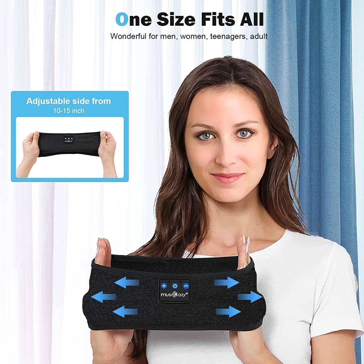 Thumbnail 5 de MUSICOZY Sleep Headphones Bluetooth 5.4 headband