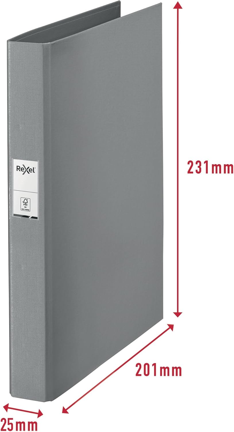 Thumbnail 3 de Rexel Solea A4 25 mm ring binder, pack of 3 📁