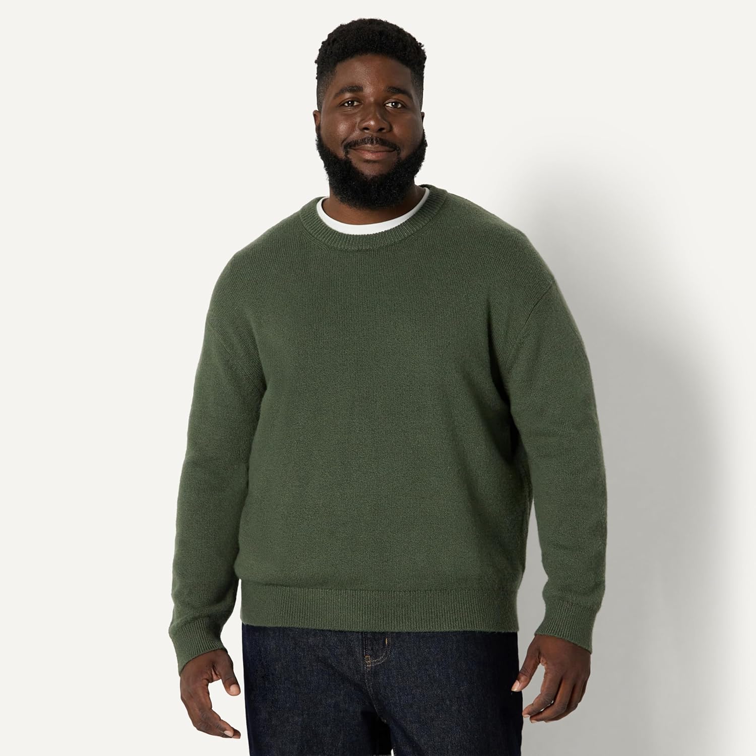 Thumbnail 5 de Amazon Essentials Men’s Relaxed-Fit Cotton Blend Textured Crewneck Pullover Sweater