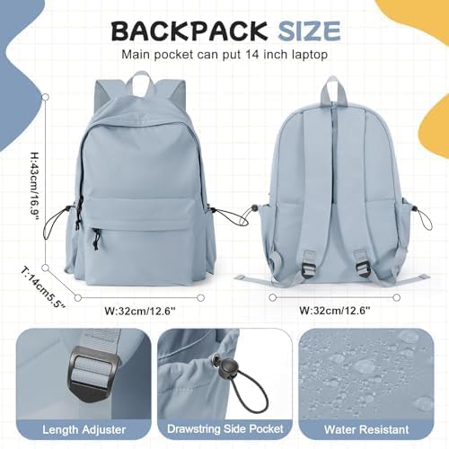 Thumbnail 1 de HYC00 Mochila Escolar Azul: versatilidad y comodidad para estudio y día a día