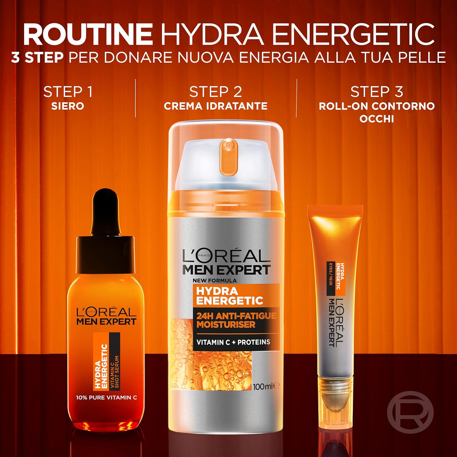 Thumbnail 6 de L'Oréal Paris Men Expert Hydra Energetic Crema Idratante Anti-Fatica 100 ml
