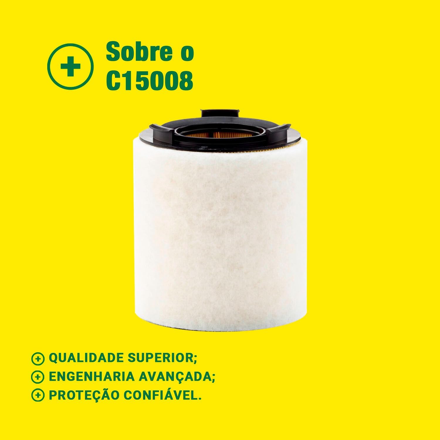 Thumbnail 2 de MANN-FILTER C 15 008 Luftfilter 170 mm 🚗