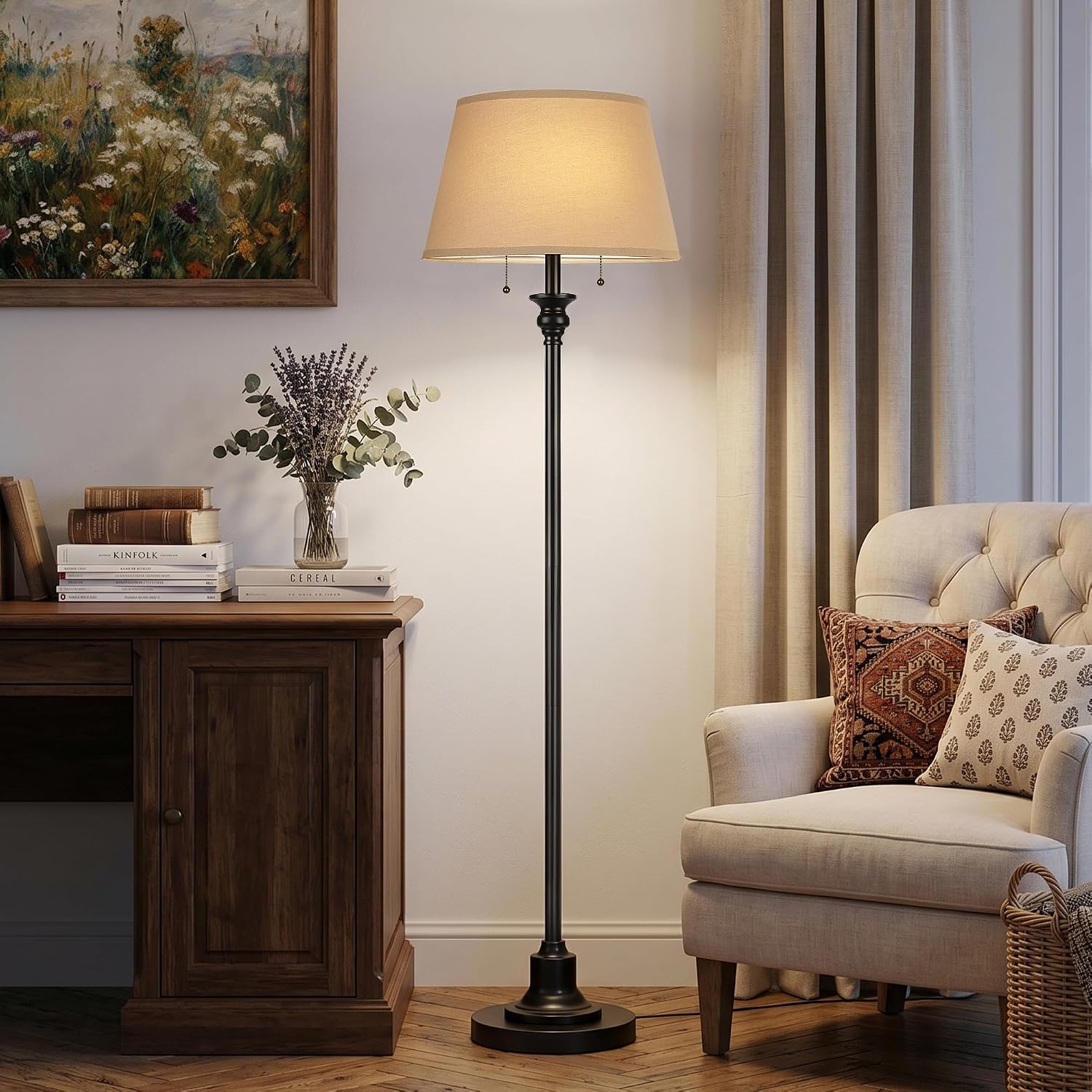 Detalle 2 de PARTPHONER Floor Lamp 66.5-Inch