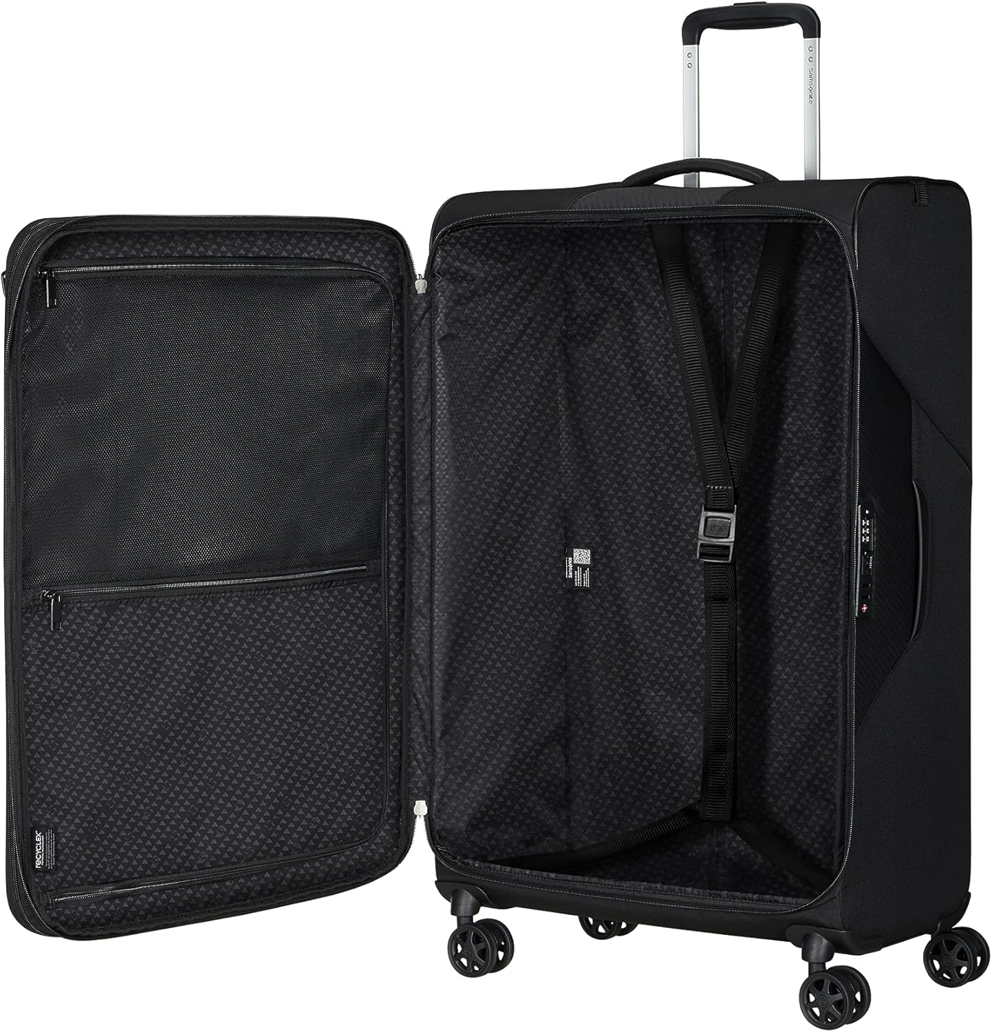 Thumbnail 4 de Samsonite Litebeam Spinner L 🧳 Maleta expandible 77cm negra