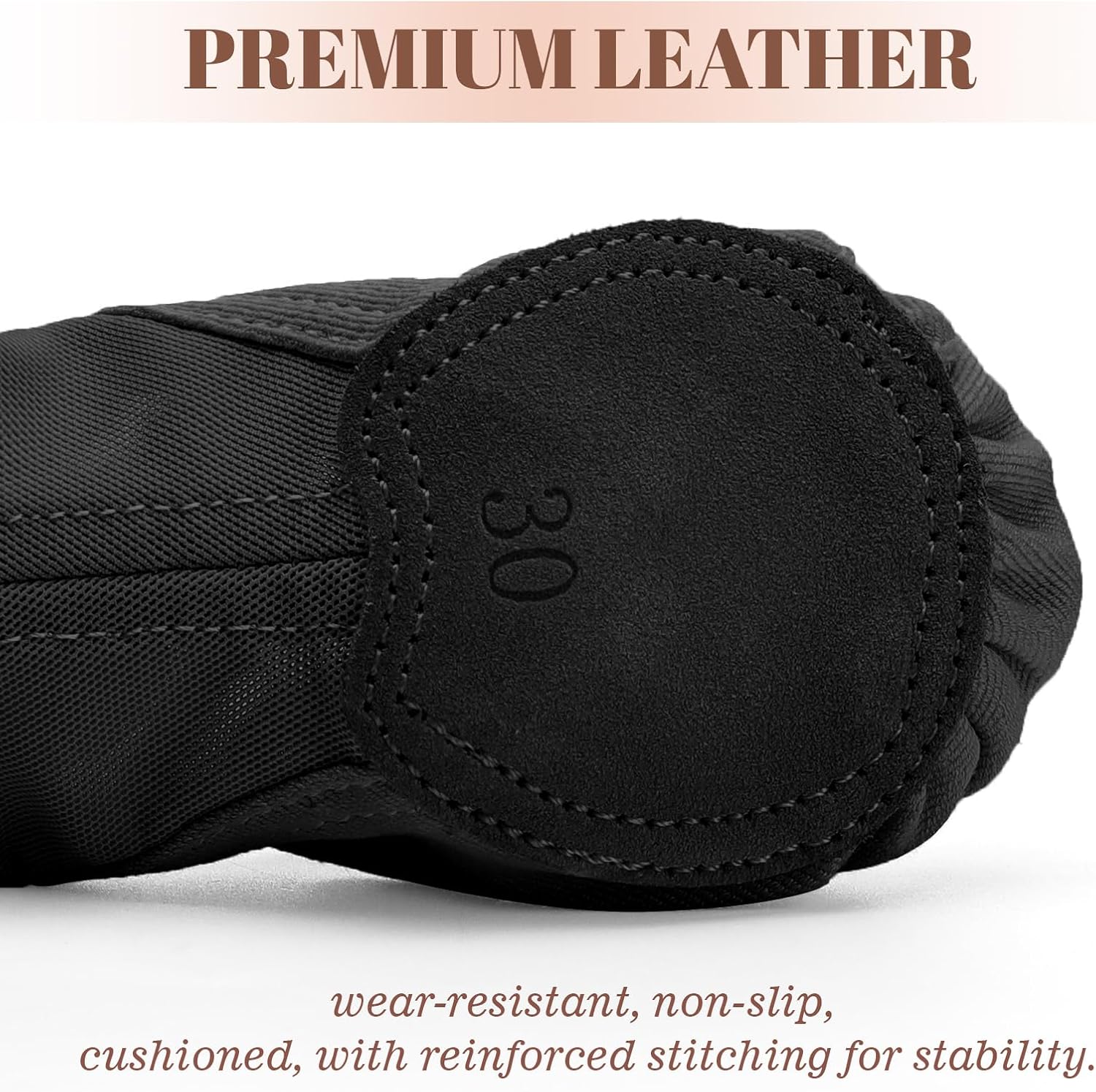 Thumbnail 4 de GroYolan Ballet Shoes for Girls and Women – Stretchy Mesh Split-Sole Ballet Flats