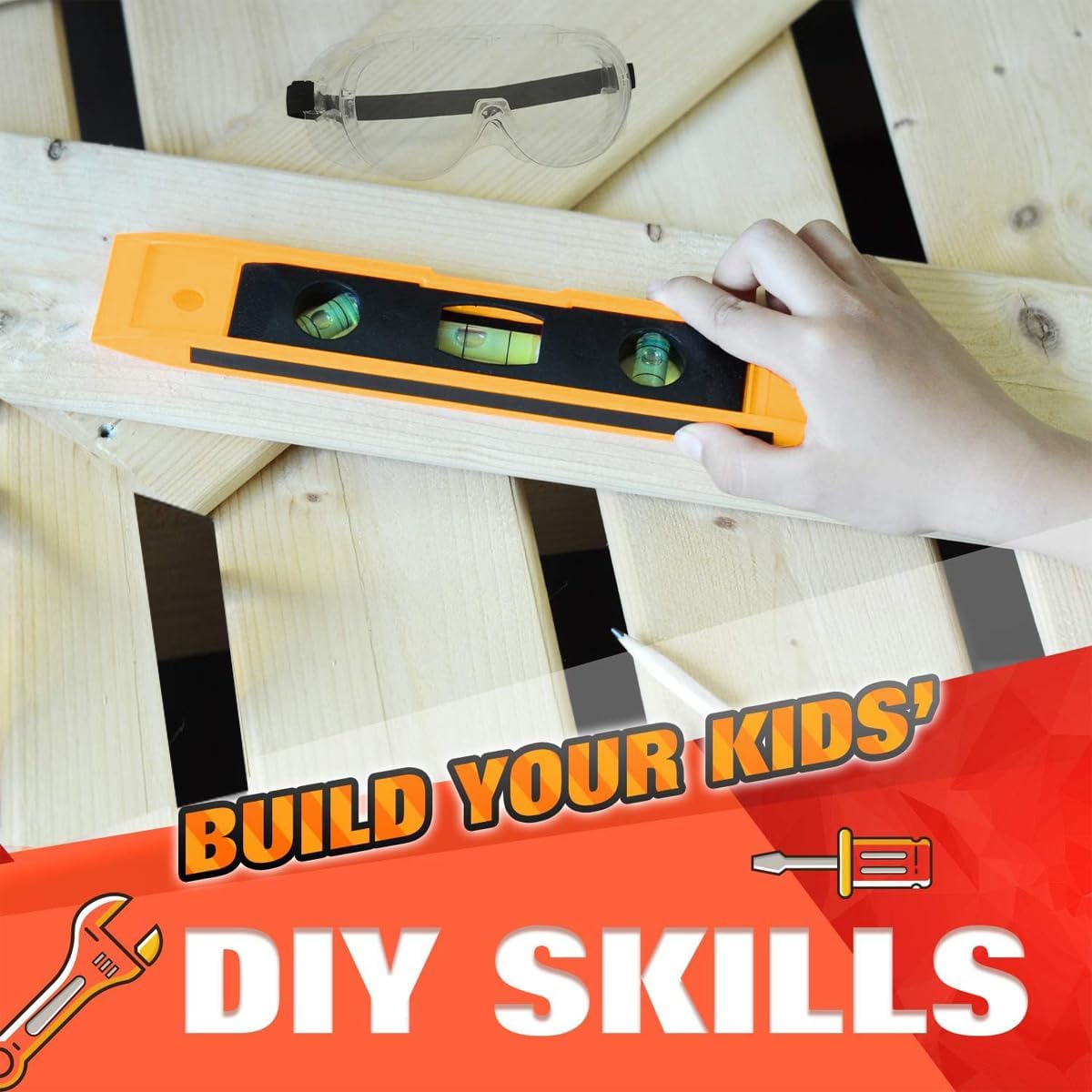 Thumbnail 5 de Kinder-Werkzeug-Set Junge Baumeister 25-teilig
