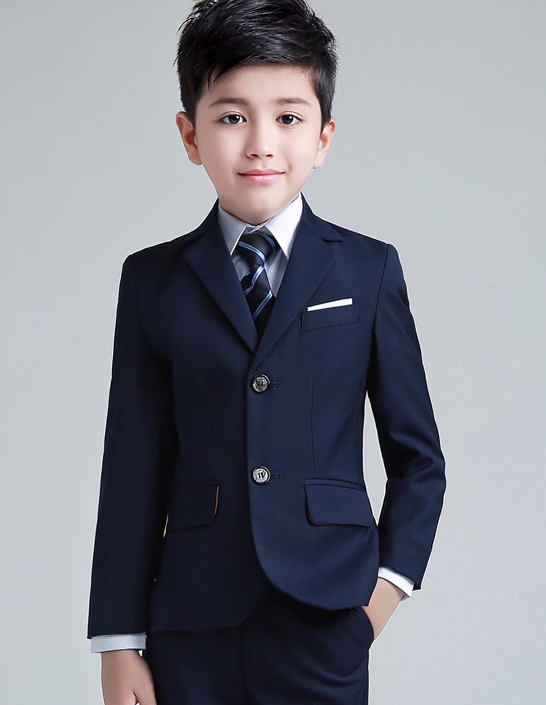Thumbnail 3 de YuanLu Boys Suit Slim Fit 5-Piece 14