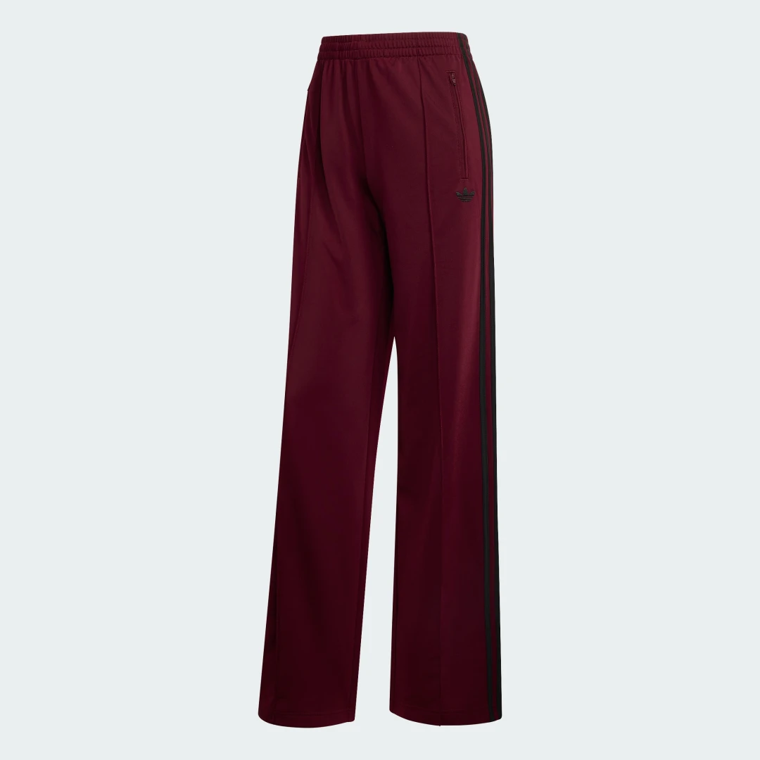 Detalle 2 de Pantalón Firebird Loose de Adidas, Burgundy