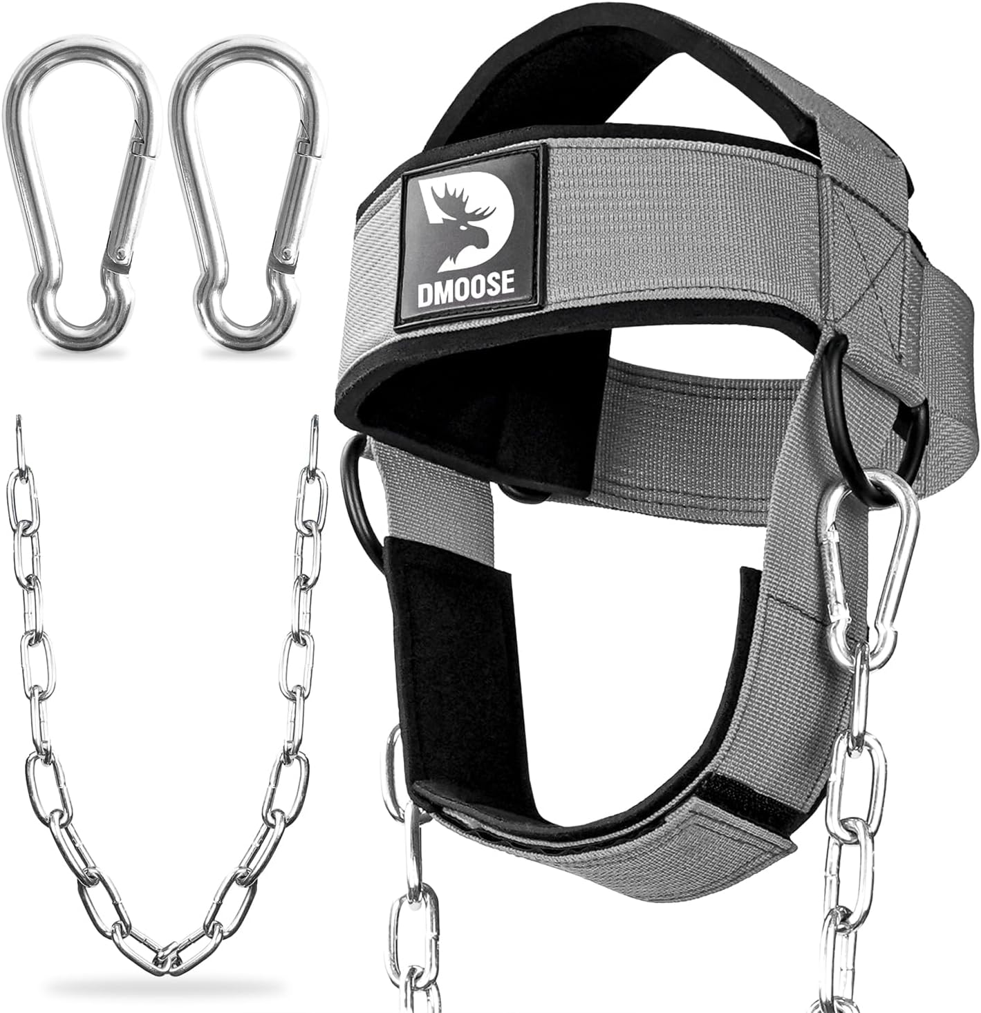 Detalle de DMoose neck harness for weight lifting